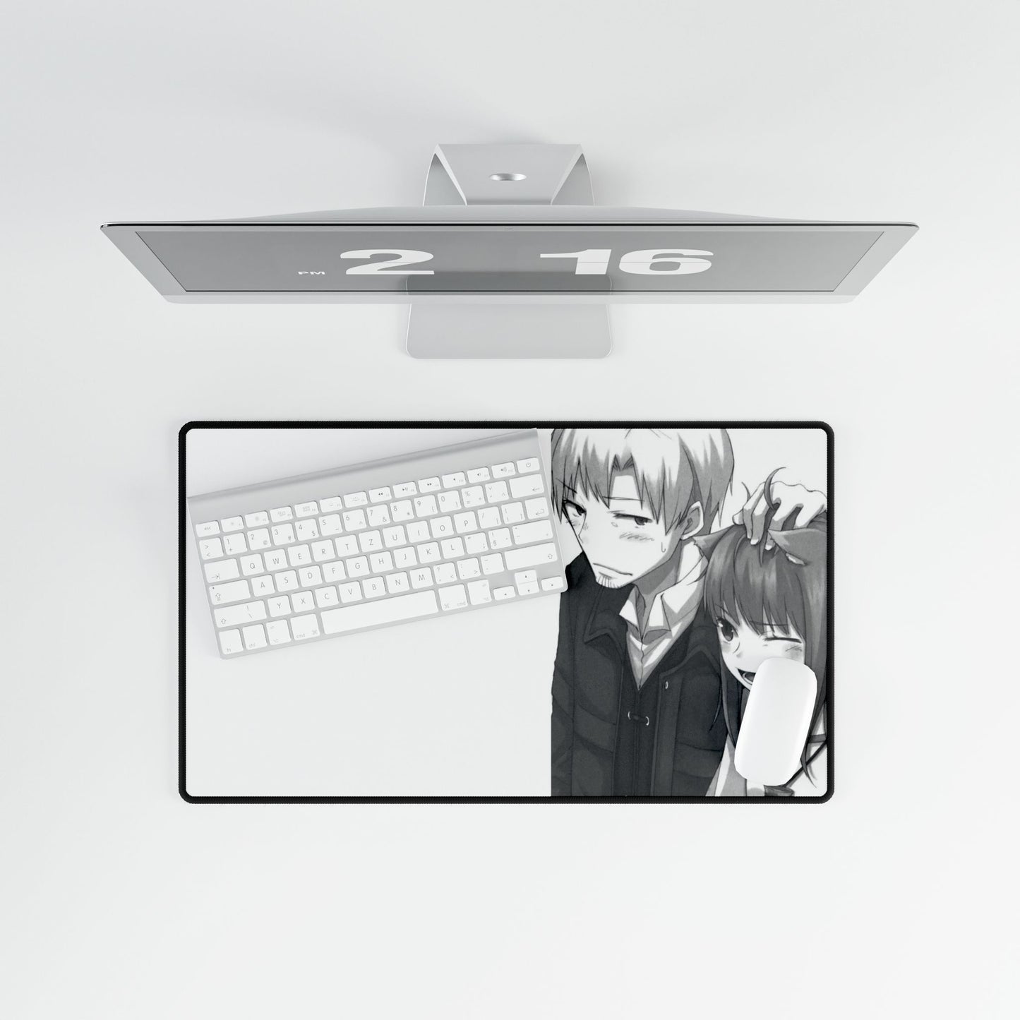 Anime Spice and Wolf Mouse Pad