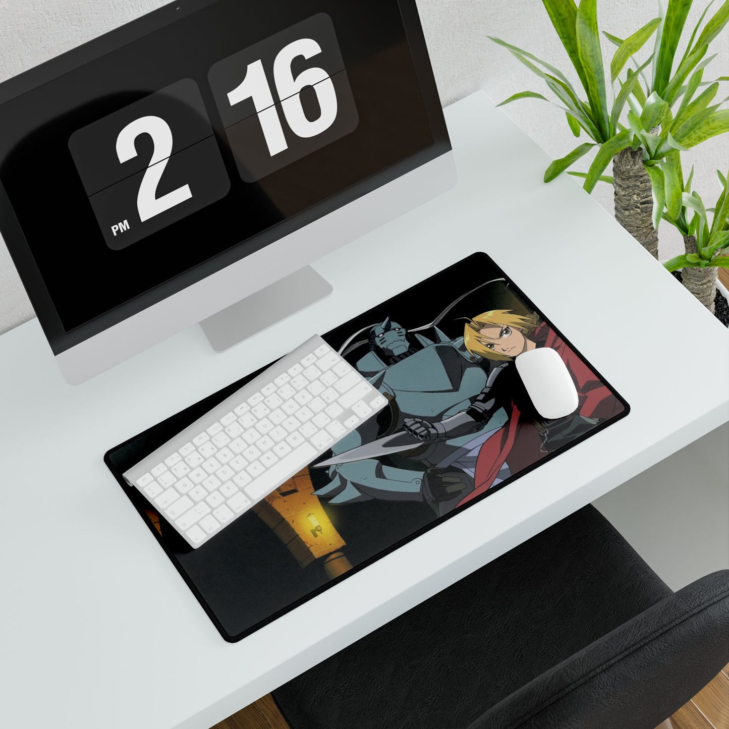 the Elric brothers Mouse Pad