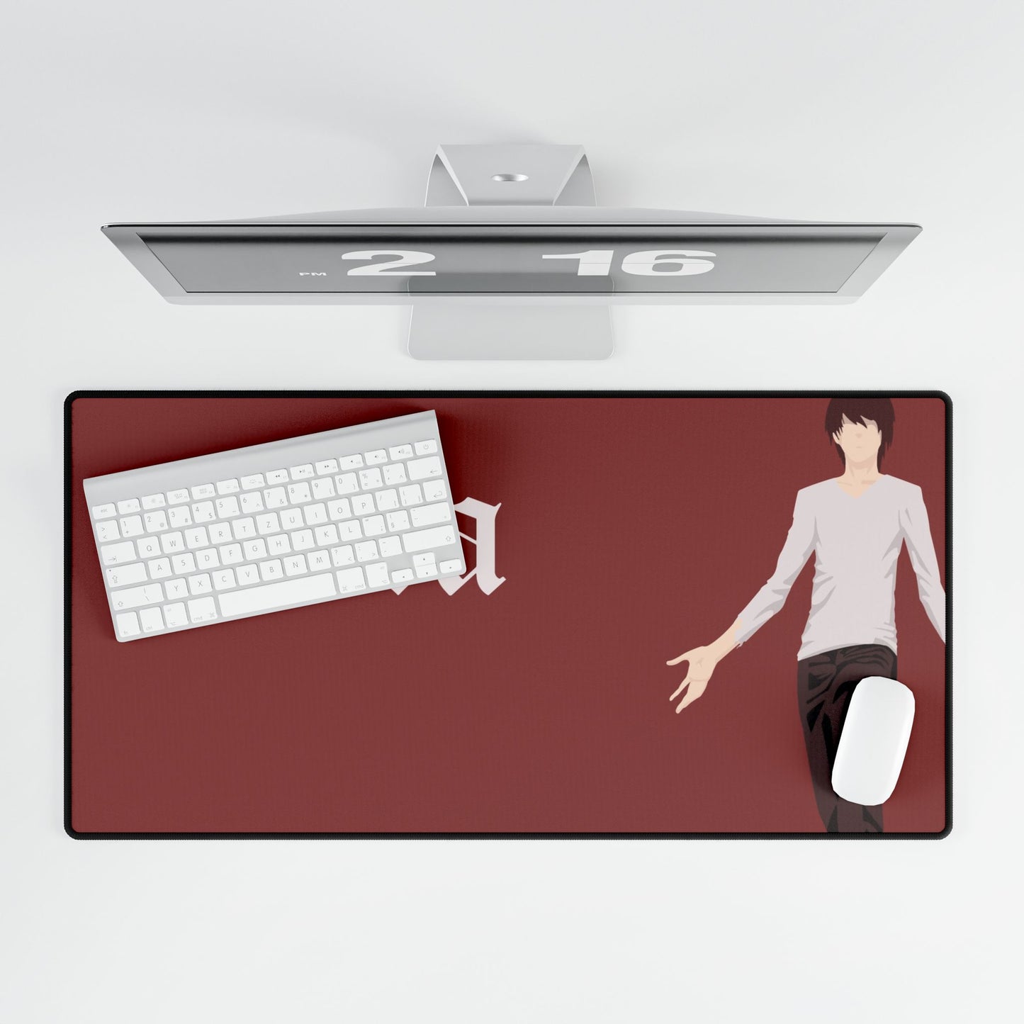 Light Yagami Minimalist Mouse Pad