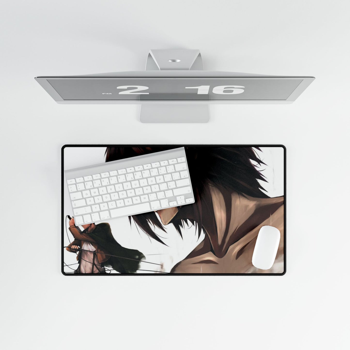Levi and Eren (Titan) Mouse Pad