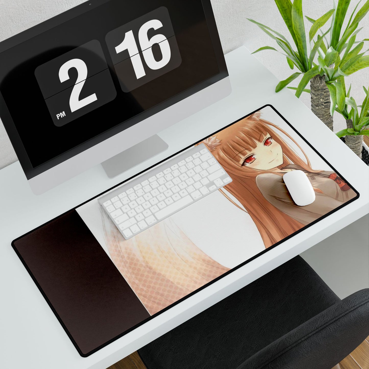 Anime Spice and Wolf Mouse Pad