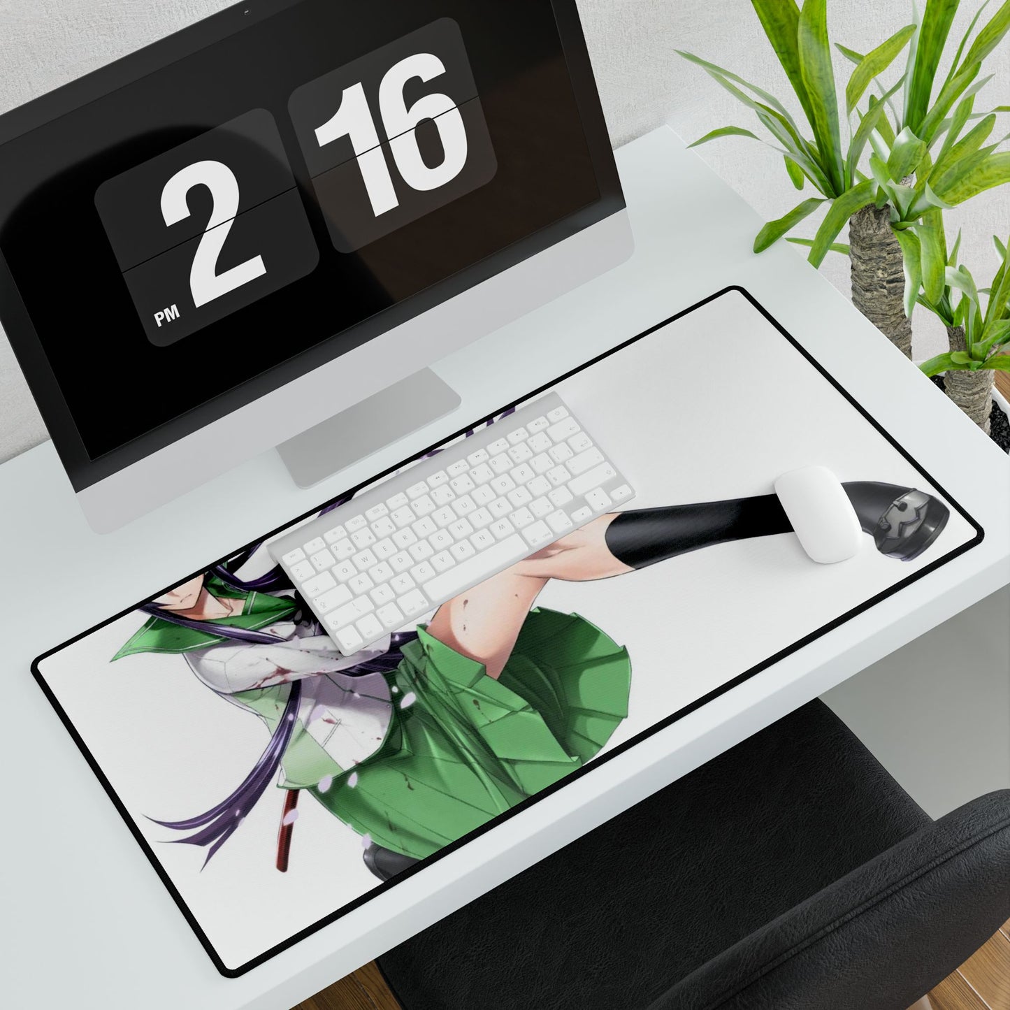 Saeko Busujima Render Mouse Pad