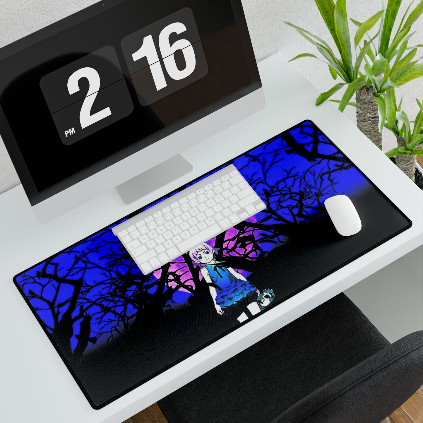 Violet Night Mouse Pad