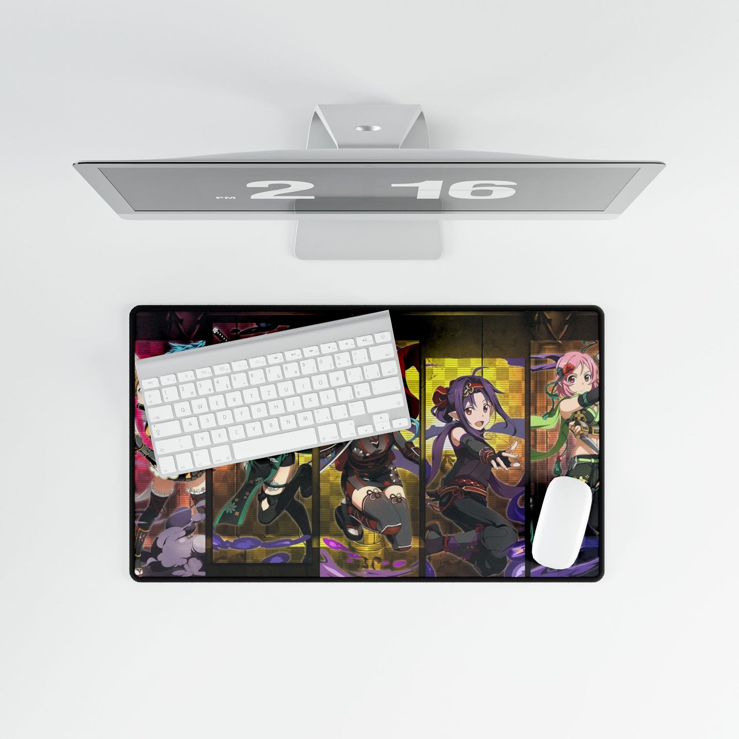 Memory Defrag Kunoichi Banner Mouse Pad