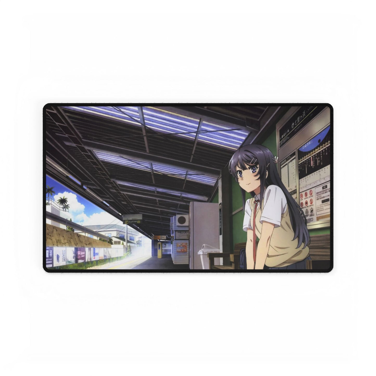 Train Station Mouse Pad