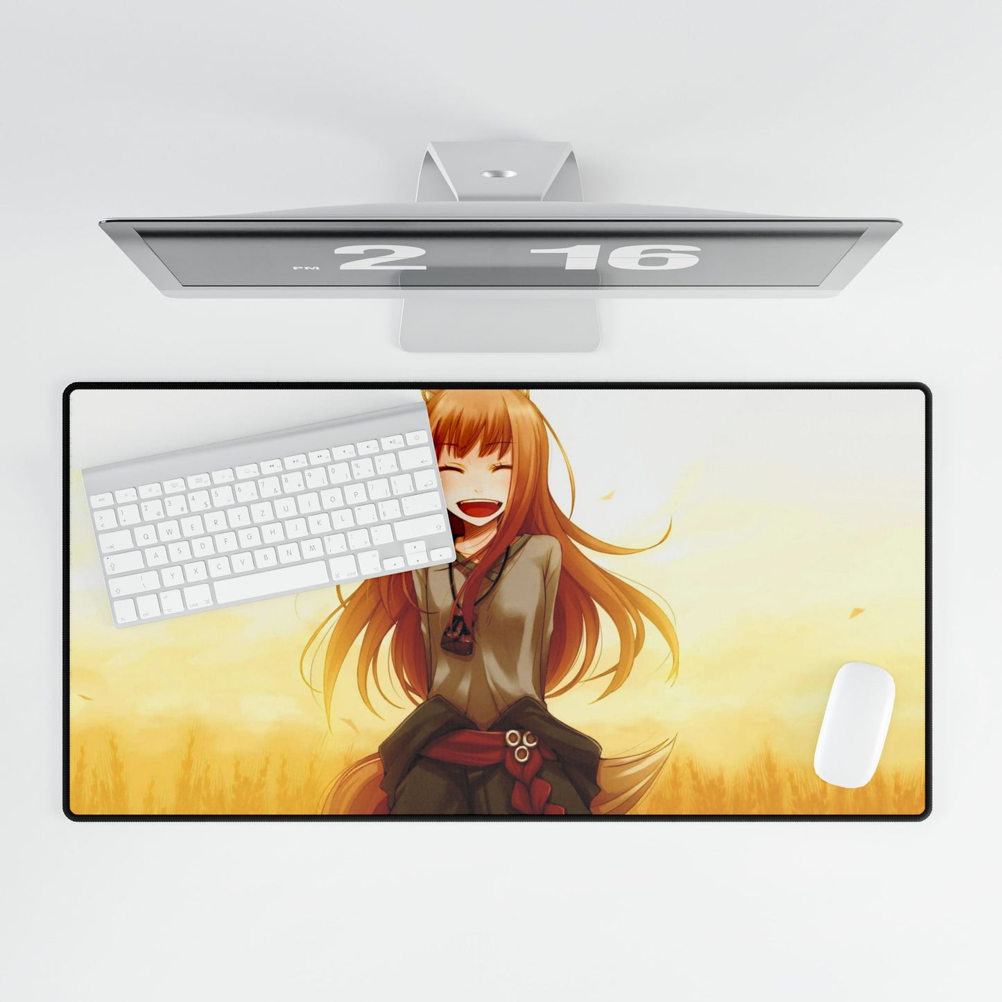 Anime Spice and Wolf Mouse Pad