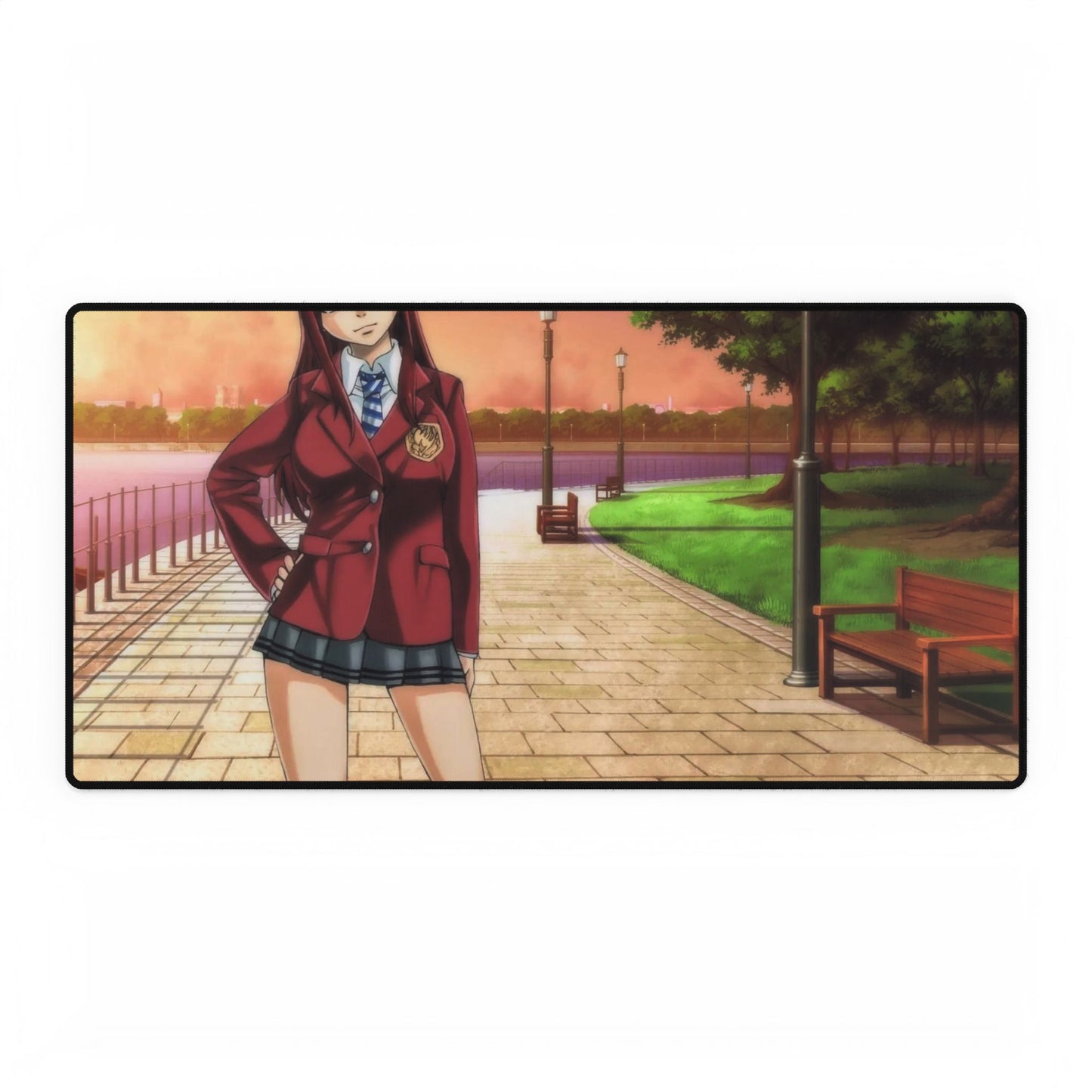Erza Scarlet - School Girl Mouse Pad