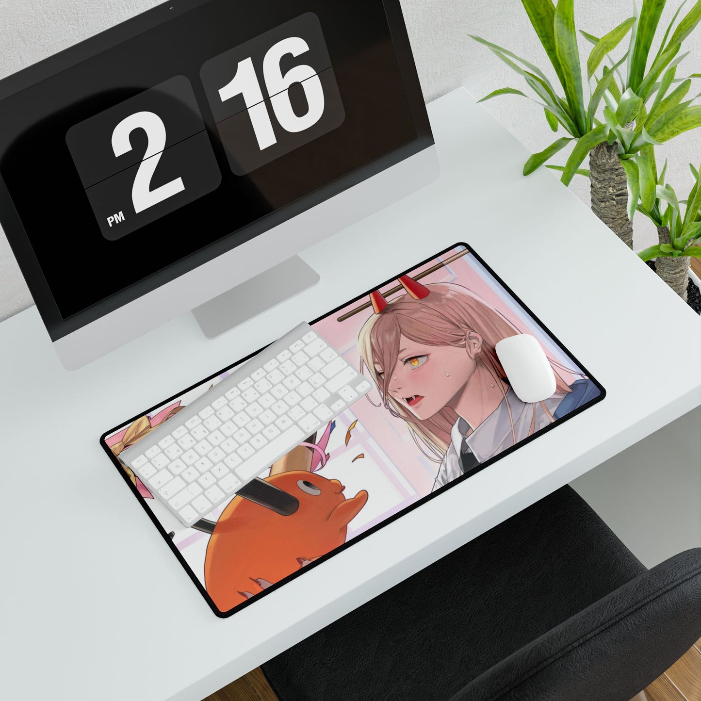 Pochita & Power Mouse Pad
