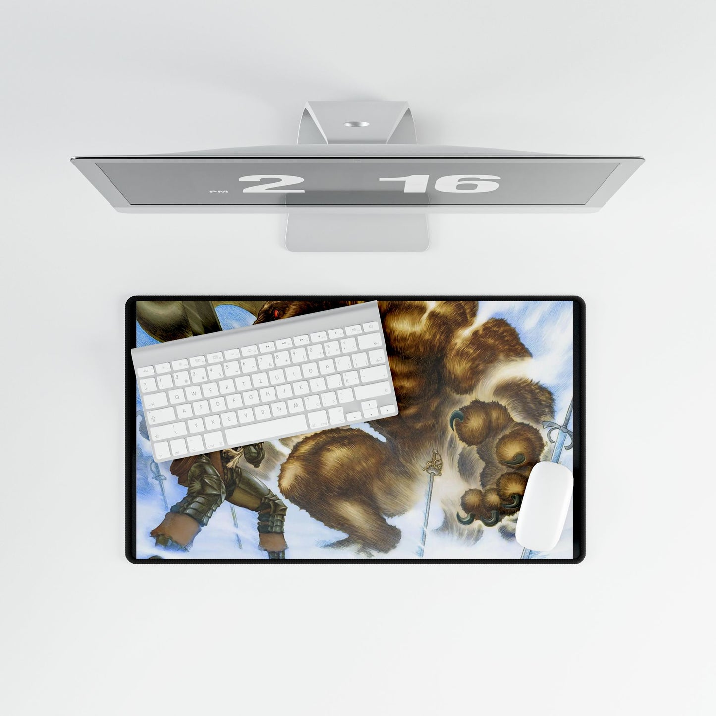 Guts faces Zodd Mouse Pad