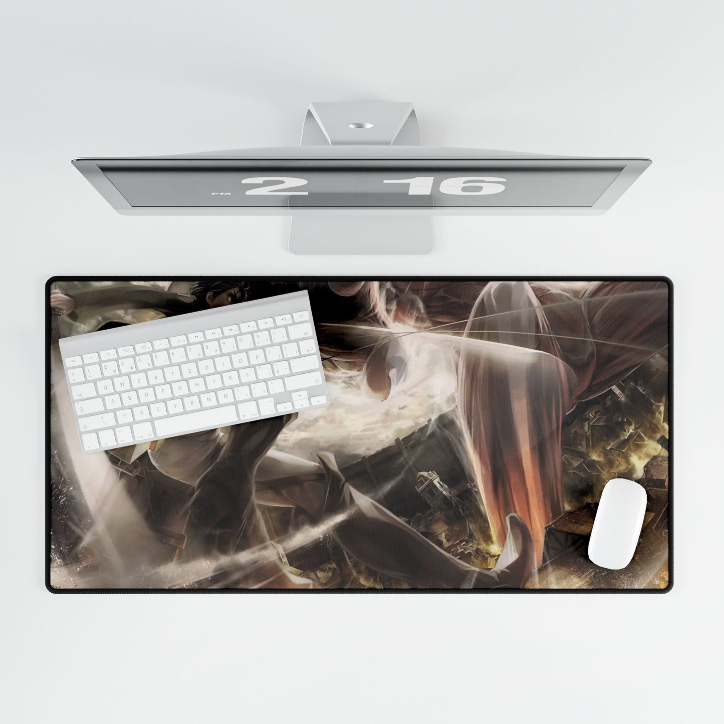 Eren vs Titan Colosal Mouse Pad