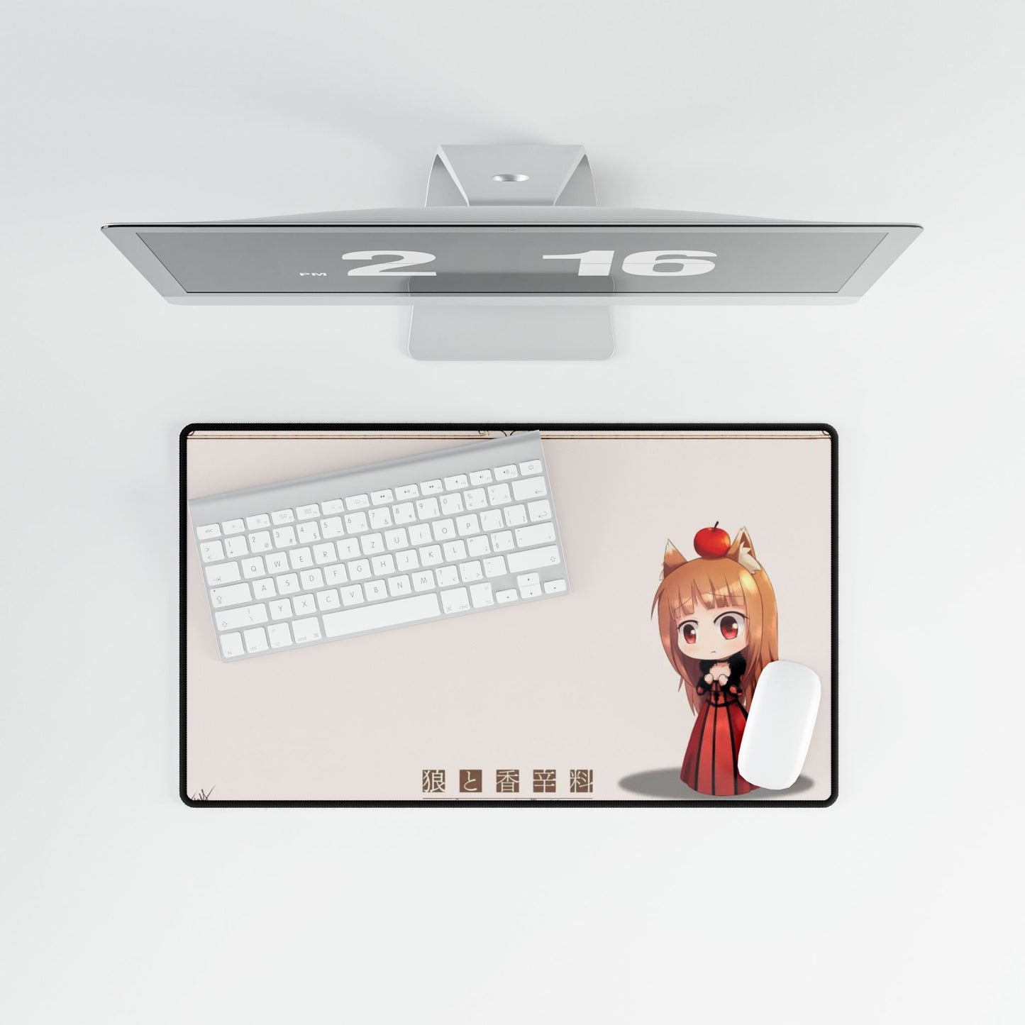 Anime Spice and Wolf Mouse Pad