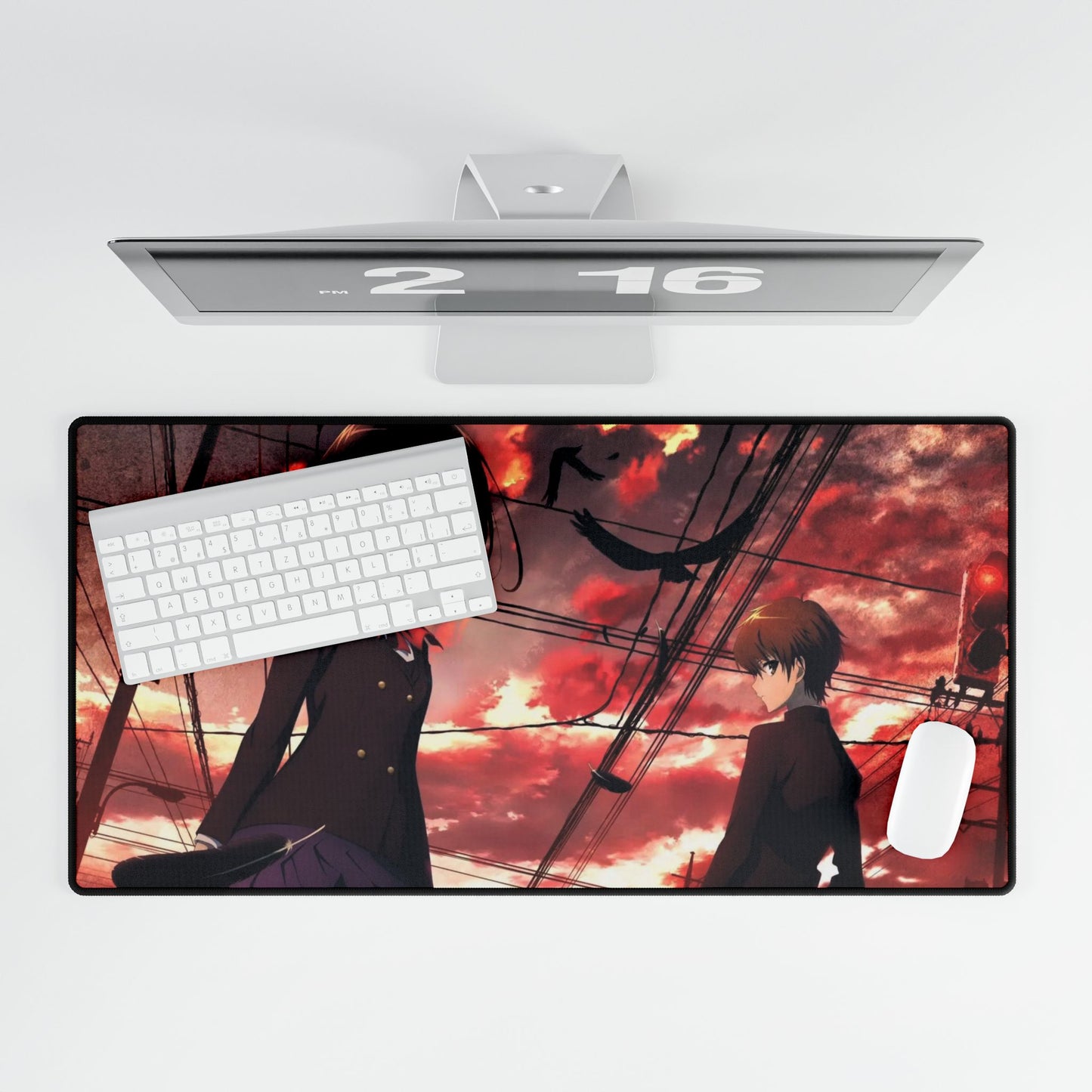 Mei and Kouichi Mouse Pad