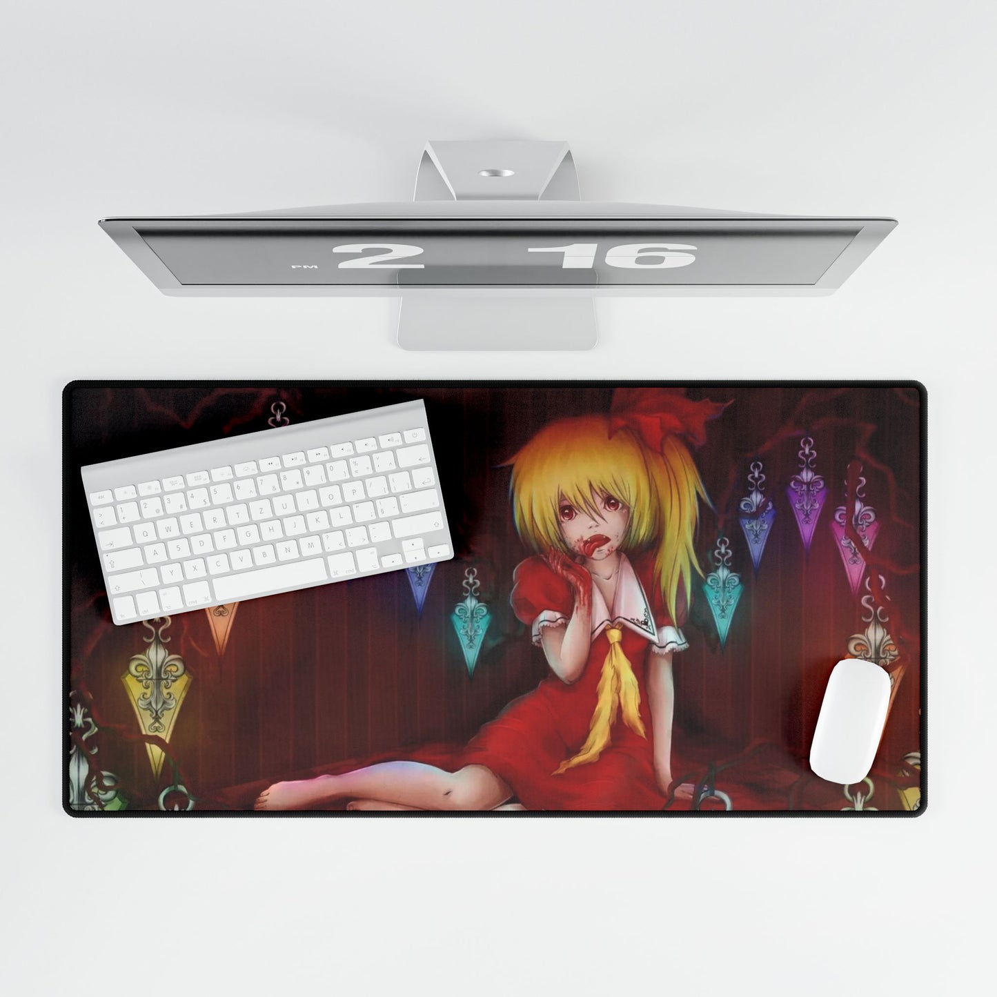 Crimson Shade Mouse Pad