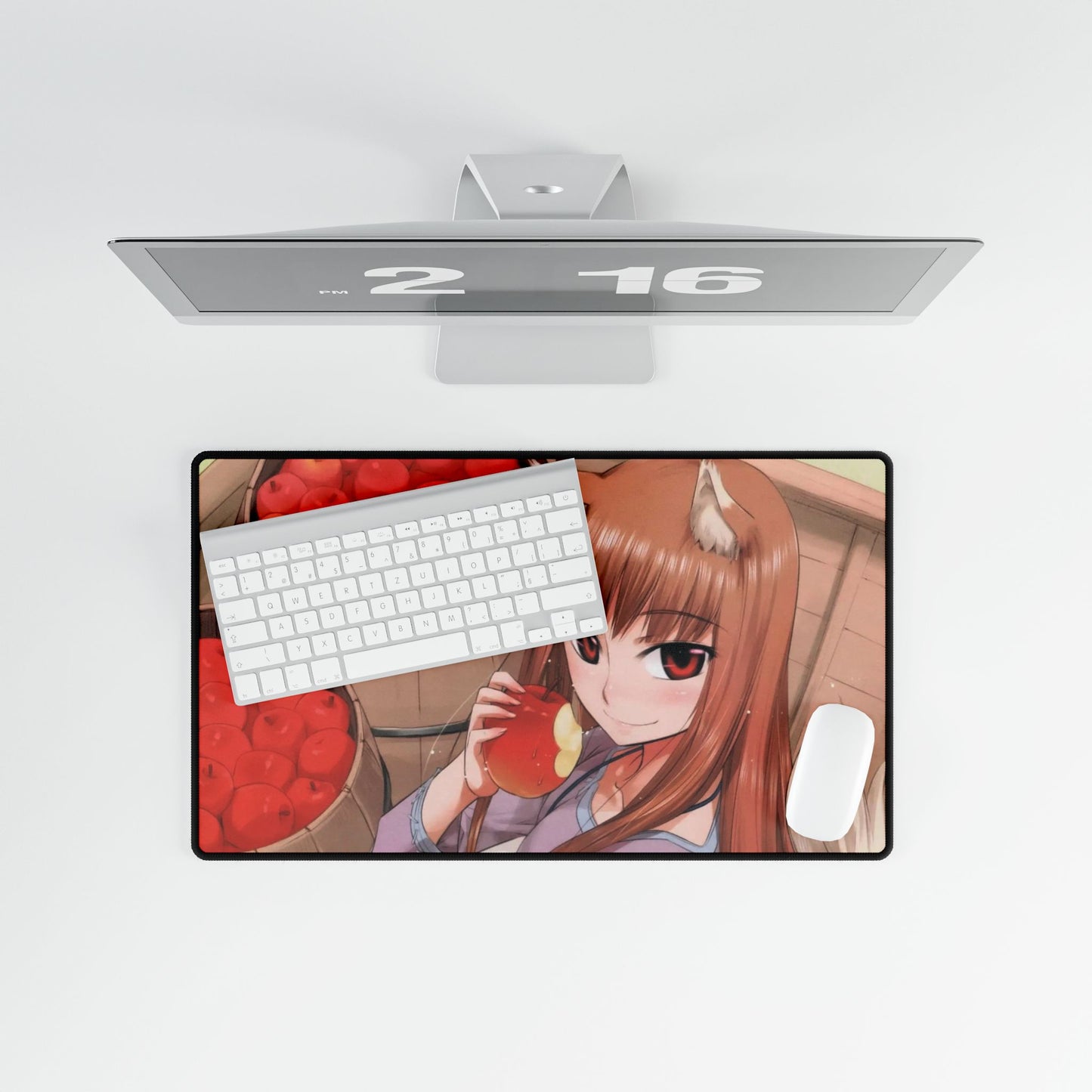 Anime Spice and Wolf Mouse Pad