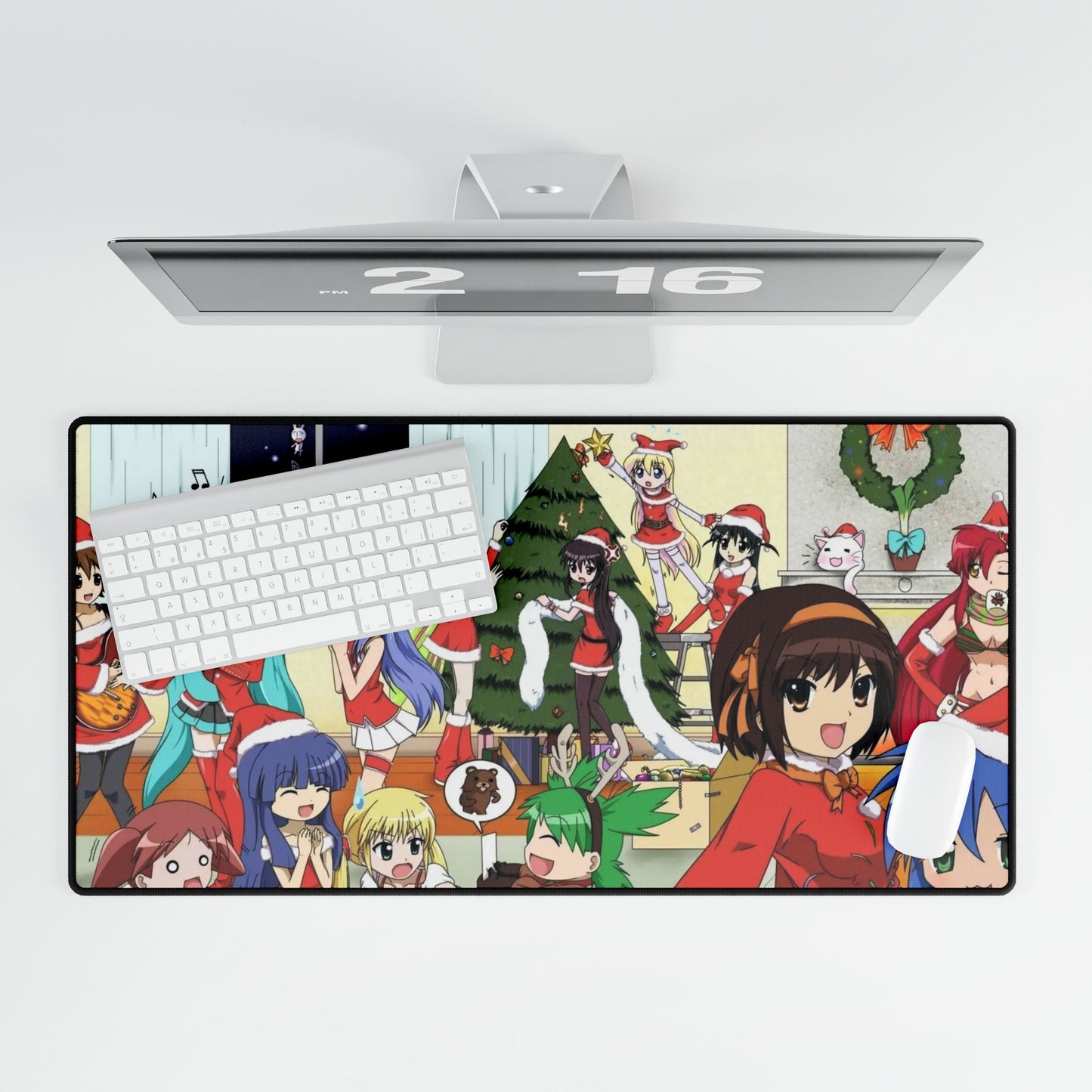 Anime Christmas Mouse Pad