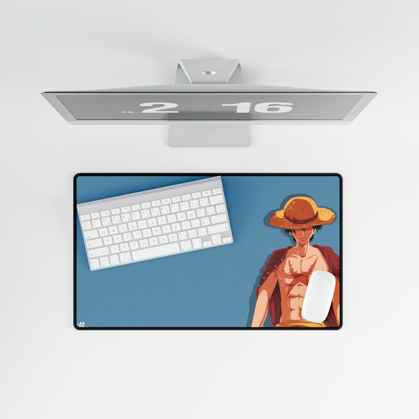 Monkey d luffy the straw hat captain Mouse Pad