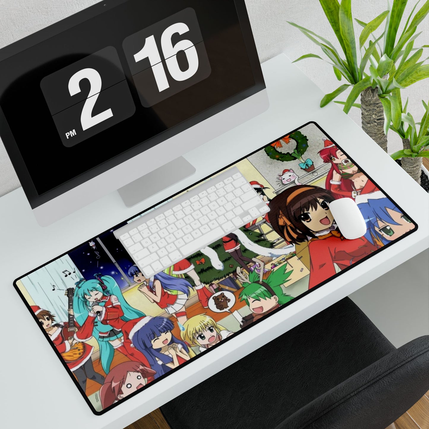 Anime Christmas Mouse Pad