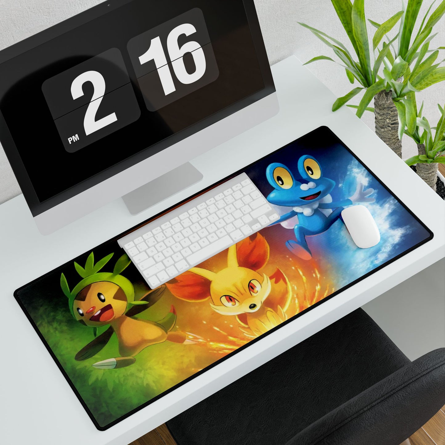 Chespin, Fennekin & Froakie Mouse Pad