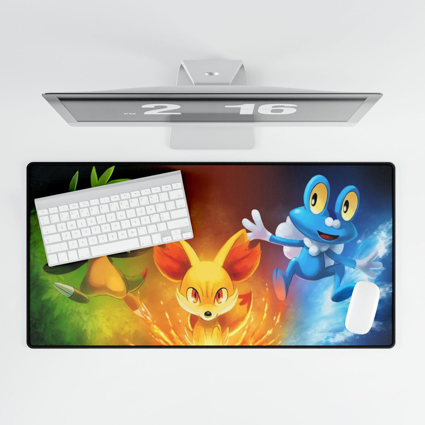 Chespin, Fennekin & Froakie Mouse Pad