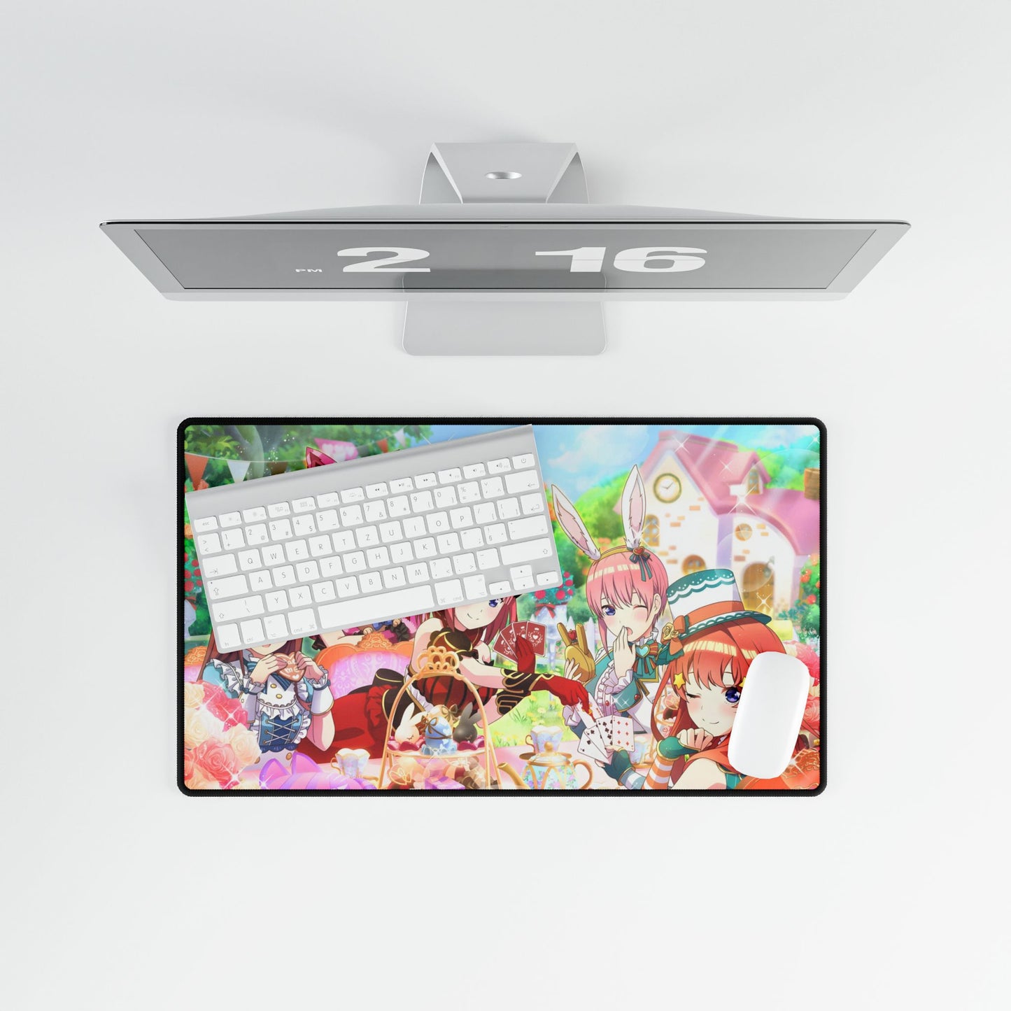 The Quintessential Quintuplets - Miku , Yotsuba , Nino , Ichika & Itsuki Mouse Pad
