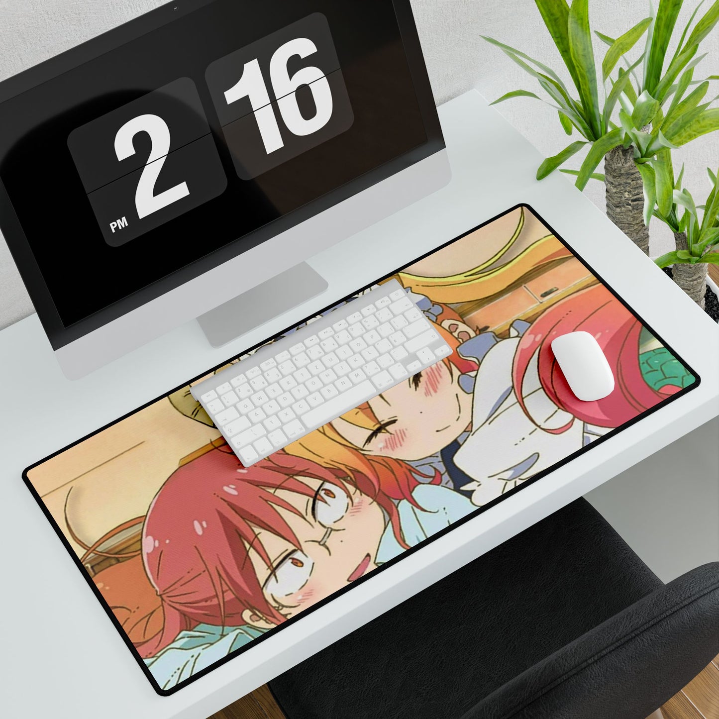 Tooru and Kobayashi Mouse Pad