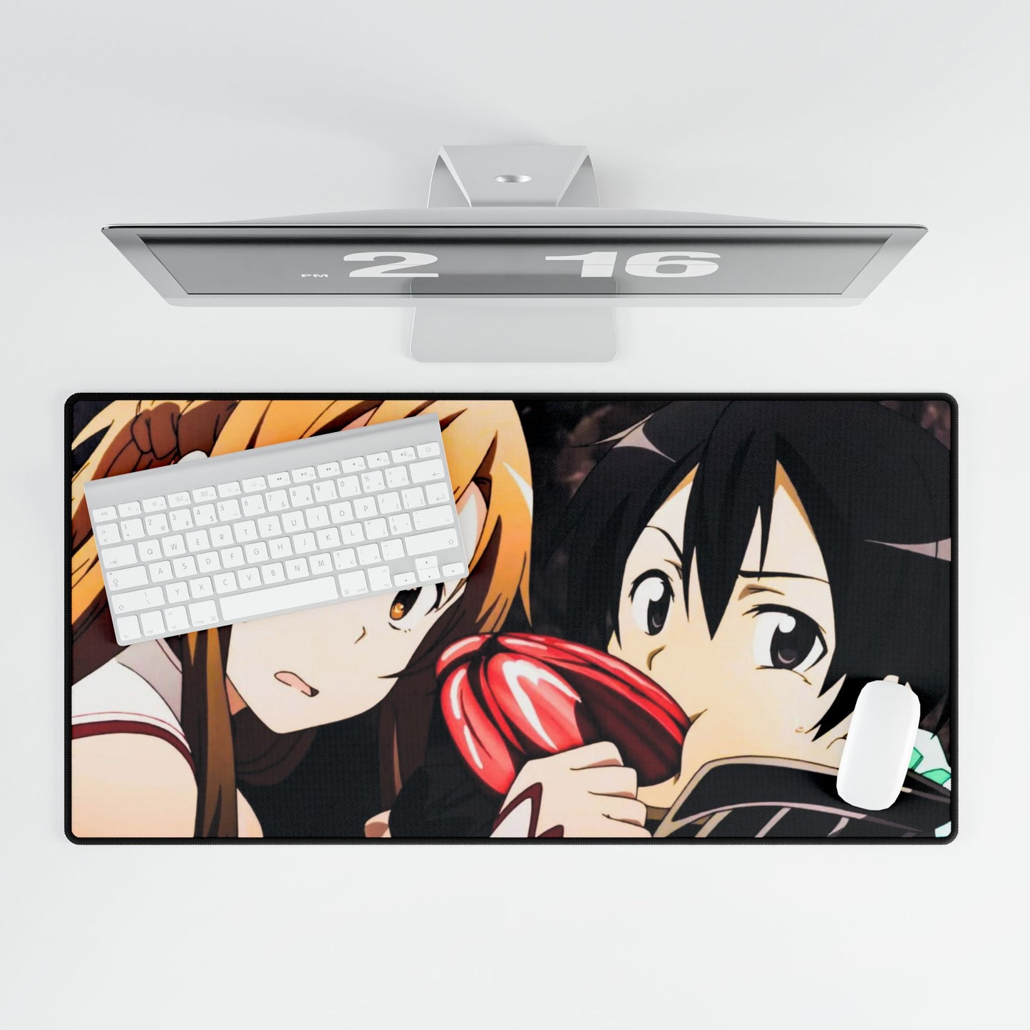 Kirito And Asuna Mouse Pad
