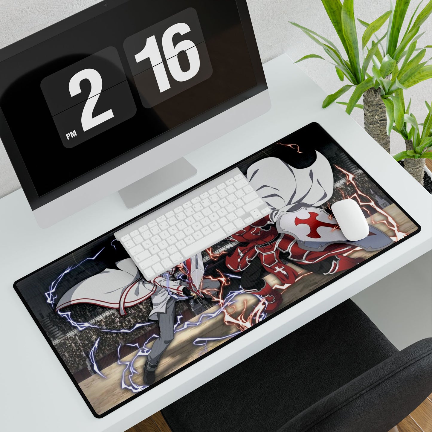 Memory Defrag - Showdown Banner Mouse Pad