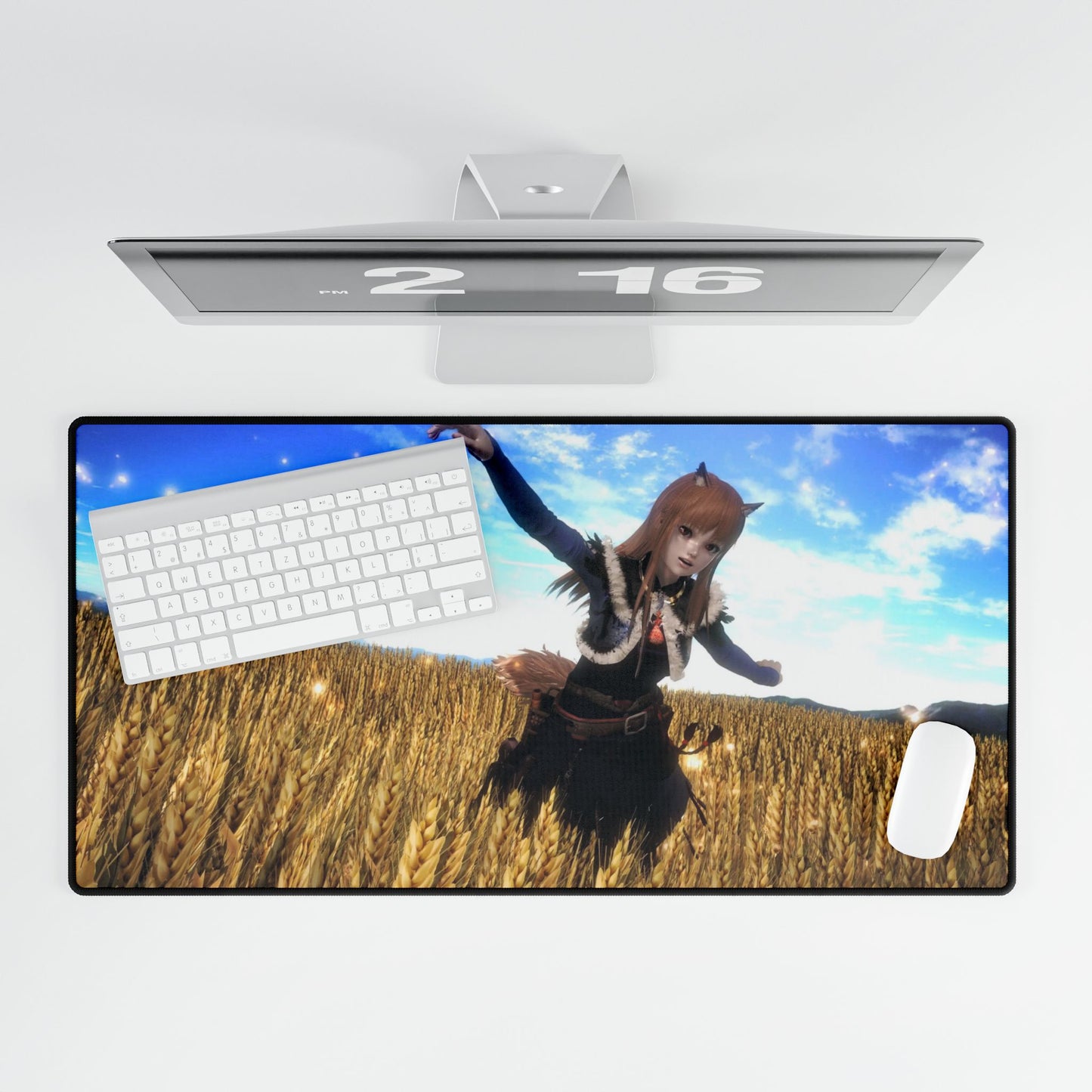 Anime Spice and Wolf Mouse Pad