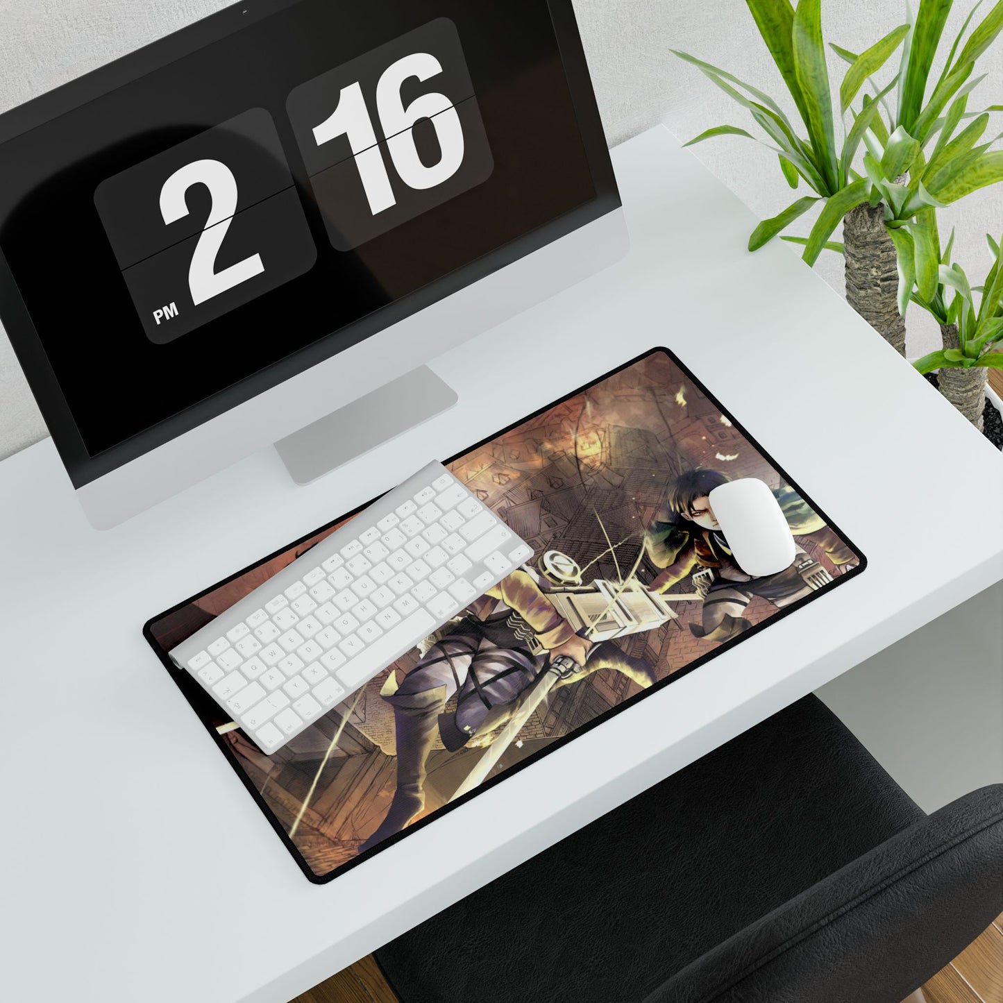 Eren and Levi Mouse Pad