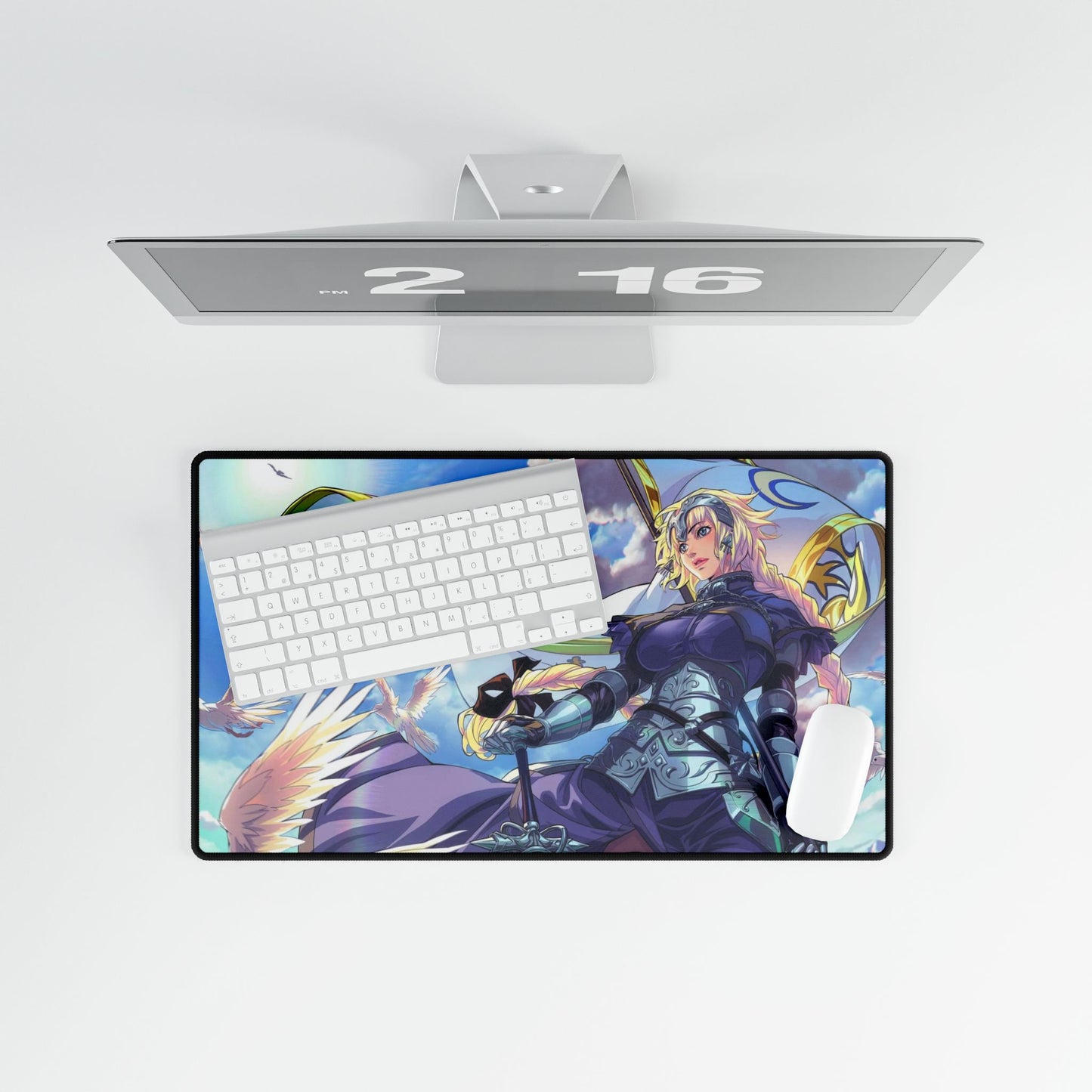 Ruler Jeanne d'arc Mouse Pad
