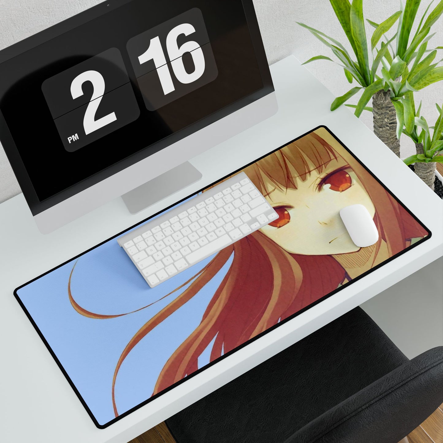 Anime Spice and Wolf Mouse Pad