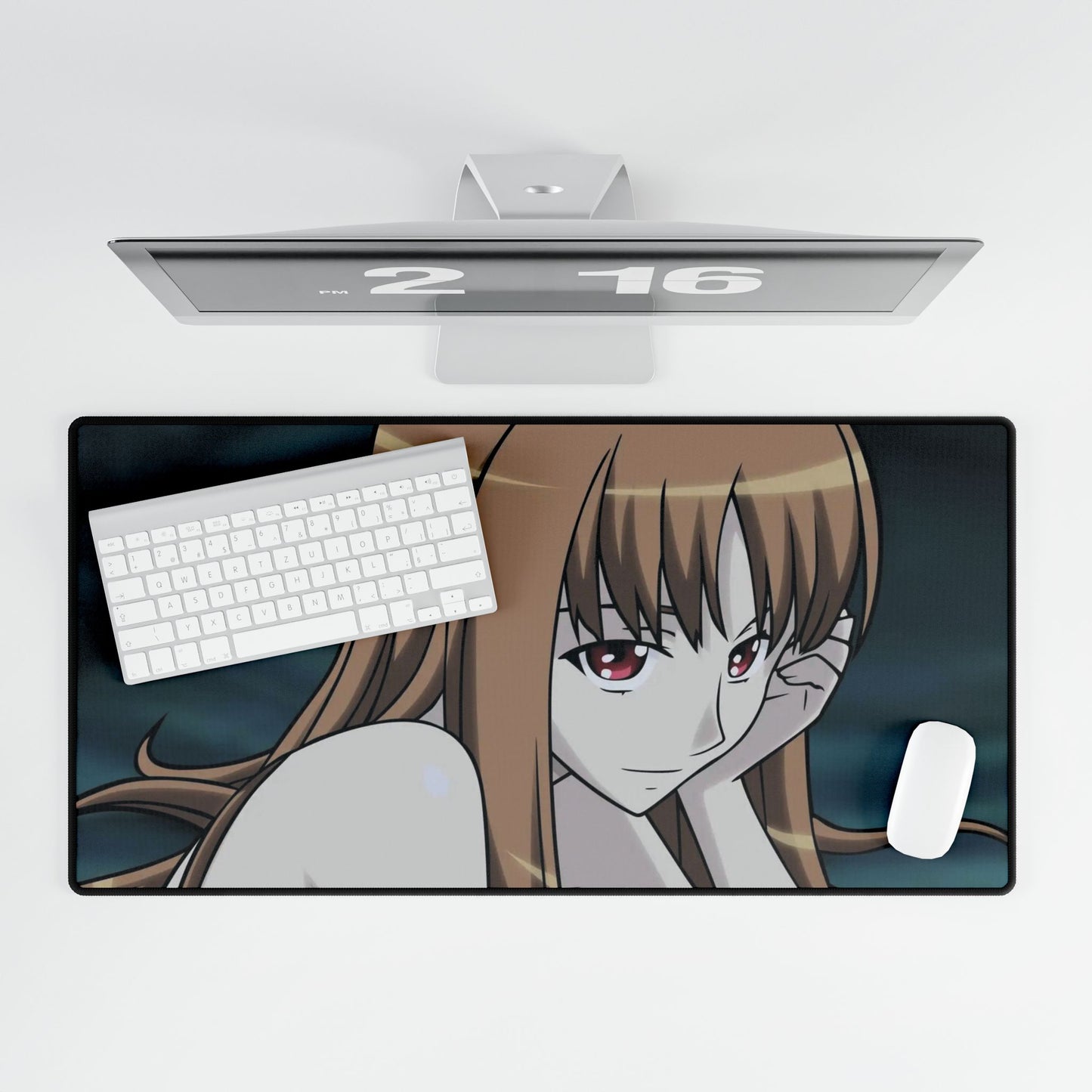 Anime Spice and Wolf Mouse Pad