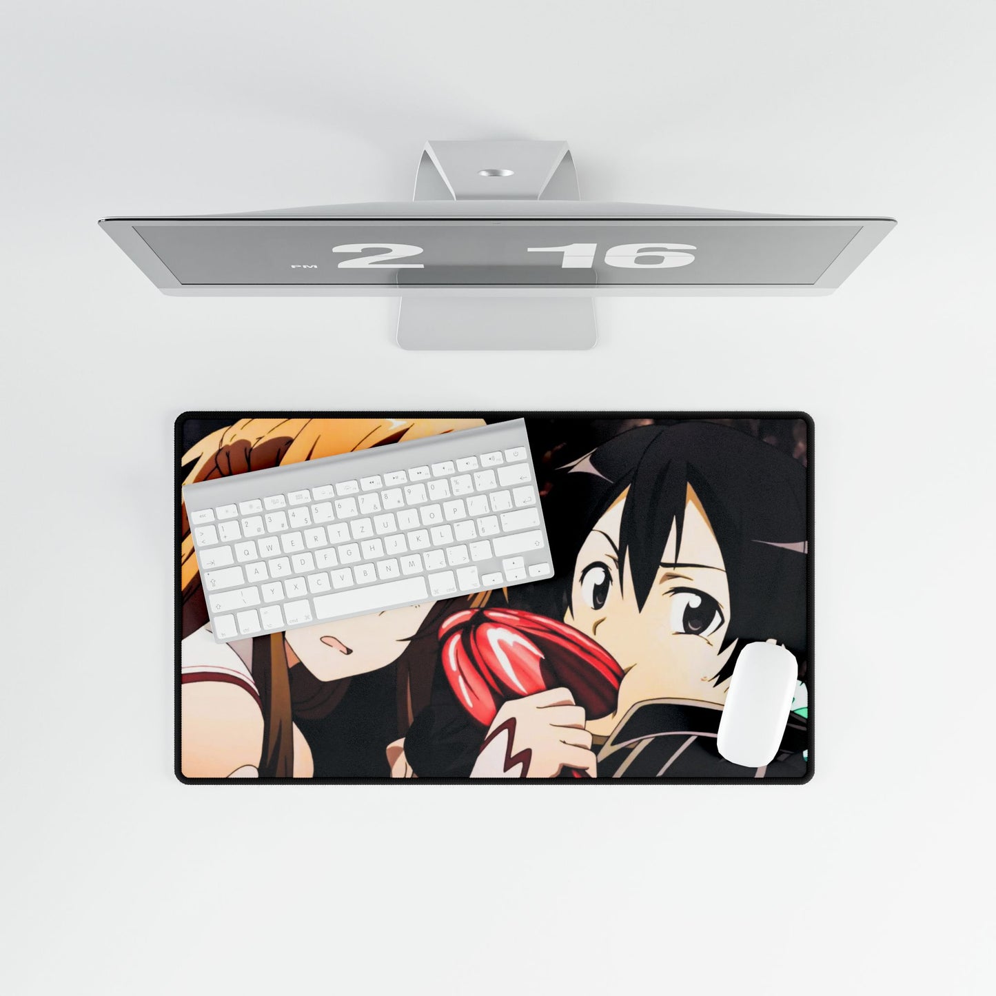 Kirito And Asuna Mouse Pad