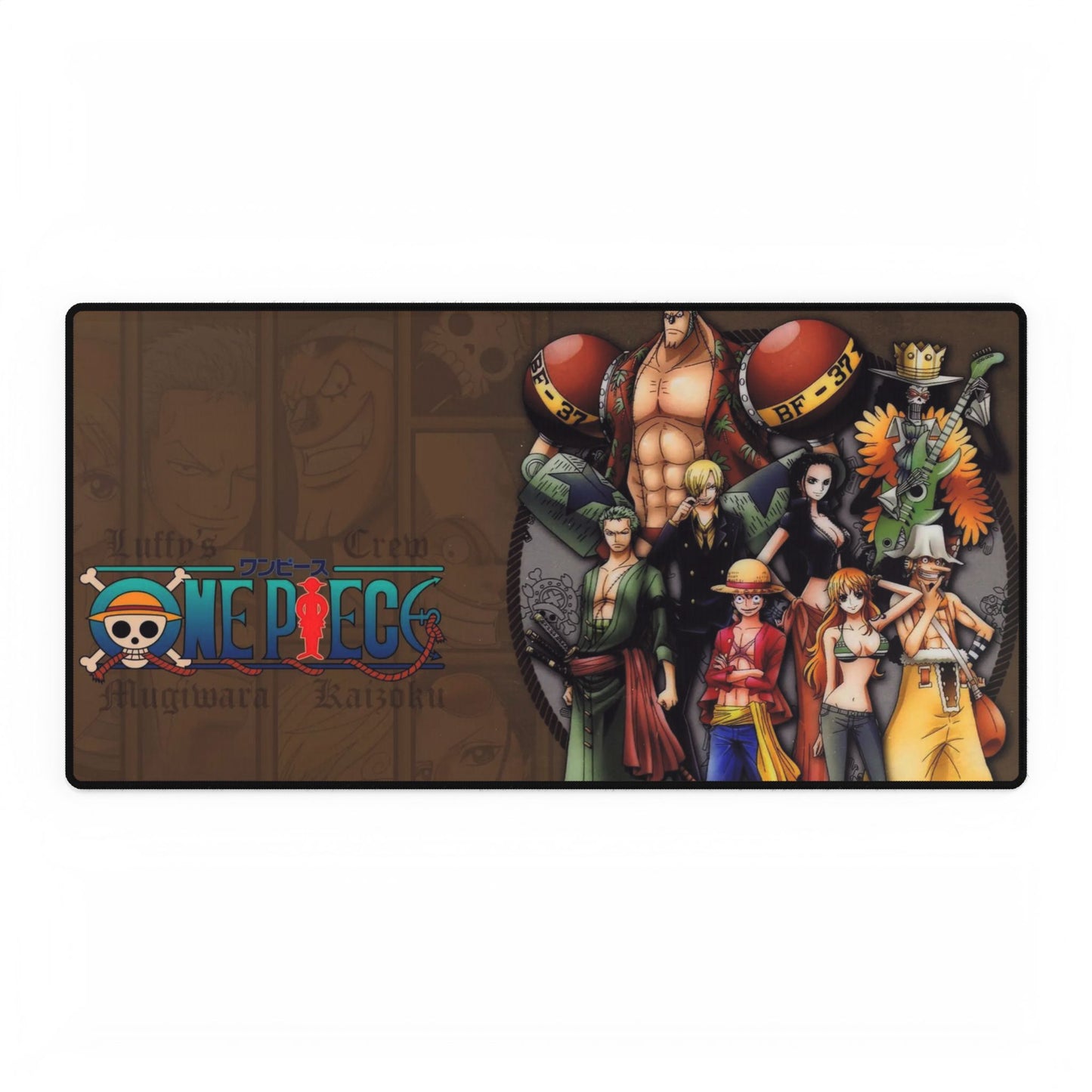 Luffy Pirate King and 8 nakamas Generals Mouse Pad