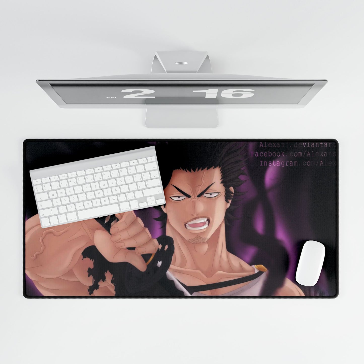 Black Clover Yami Sukehiro Mouse Pad