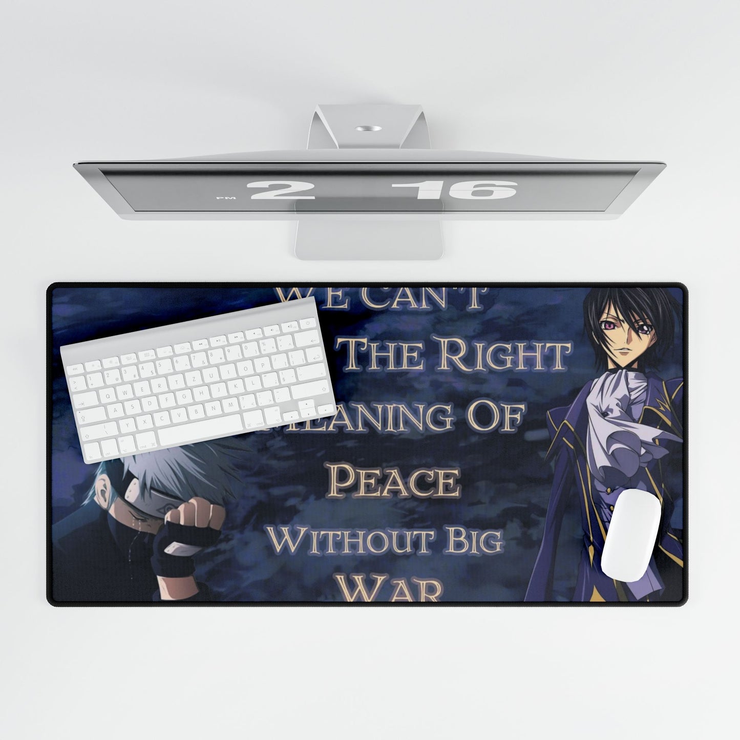 Code Geass - Lelouch Our World Is fake Mouse Pad