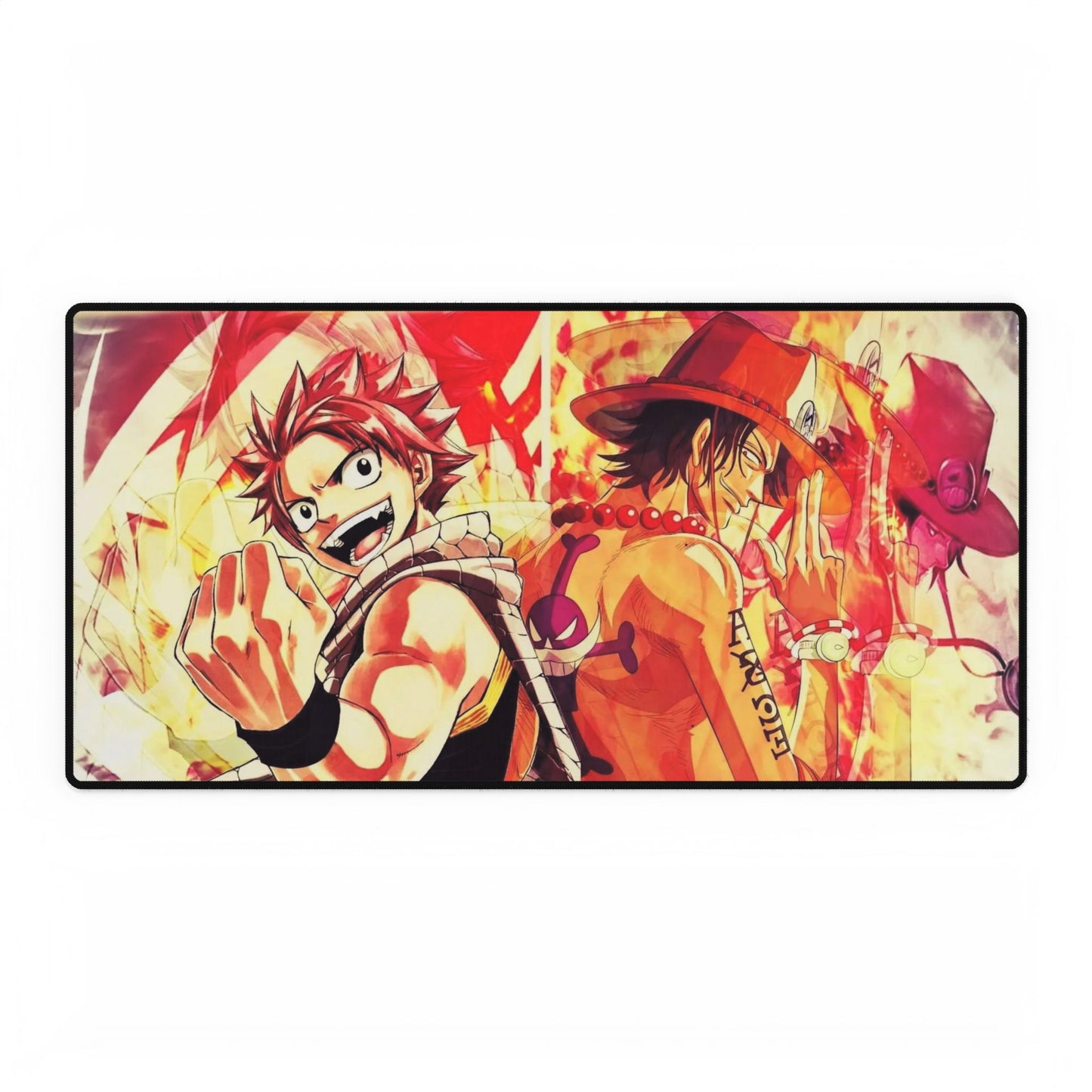 The Fire of true warriors Mouse Pad