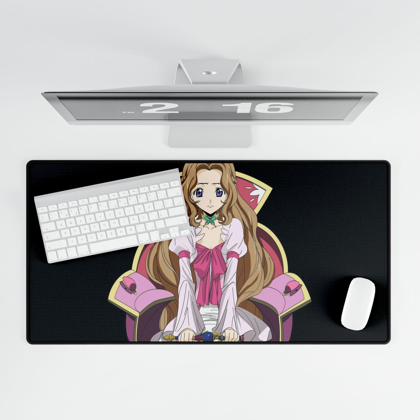 Code Geass Nunnally Lamperouge Mouse Pad