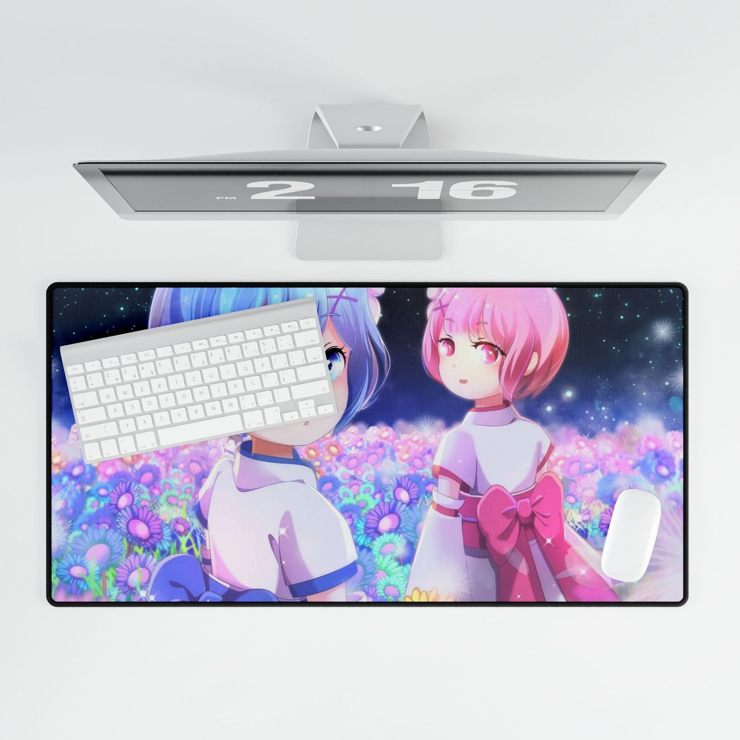 Ram&Rem夜 Mouse Pad