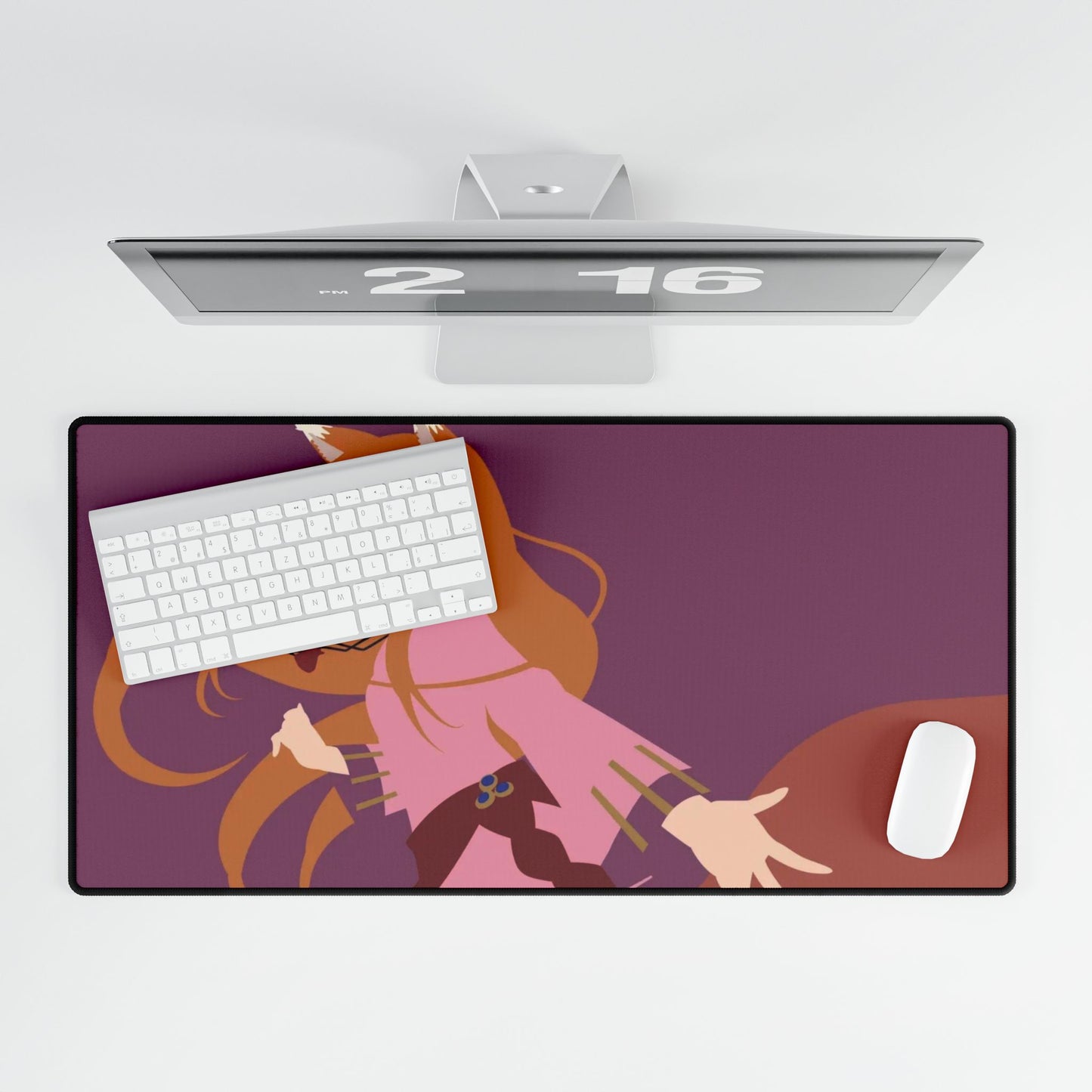 Anime Spice and Wolf Mouse Pad