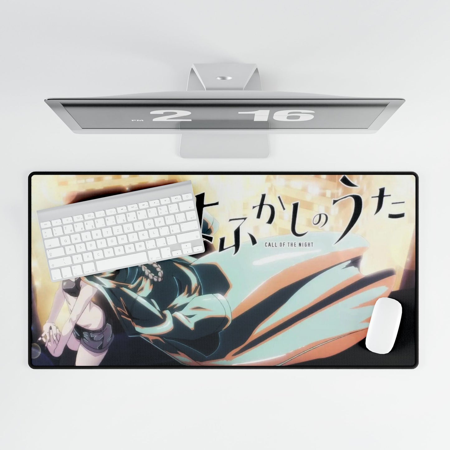 Nazuna Chilling In Night Sky Mouse Pad