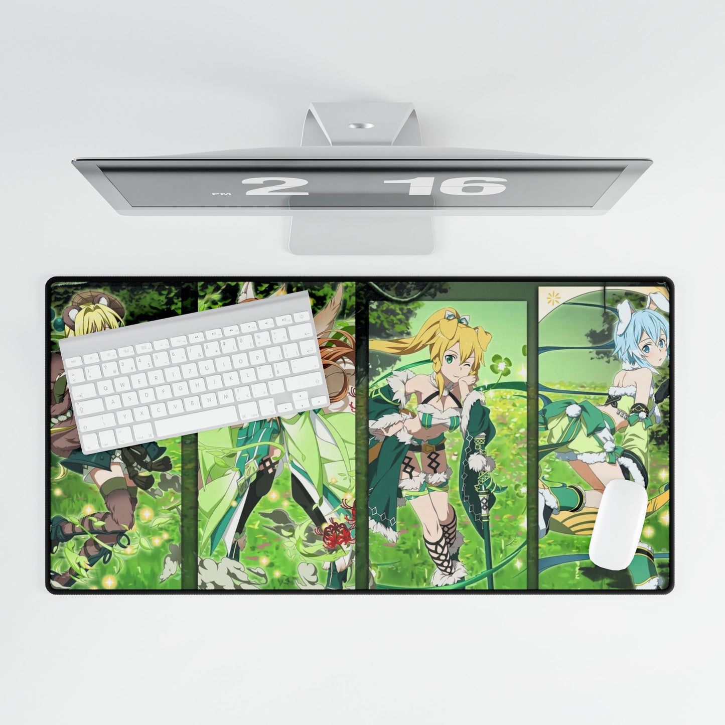 Memory Defrag Animal Banner Mouse Pad
