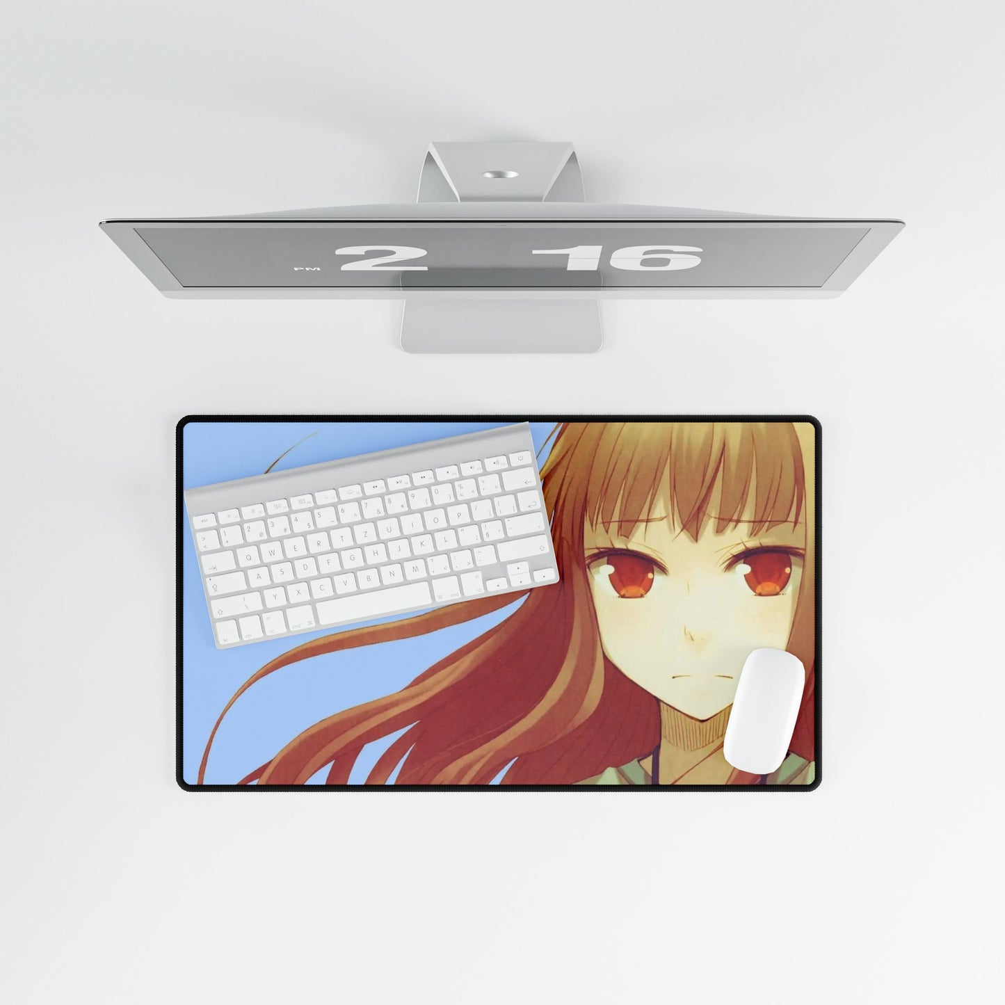 Anime Spice and Wolf Mouse Pad