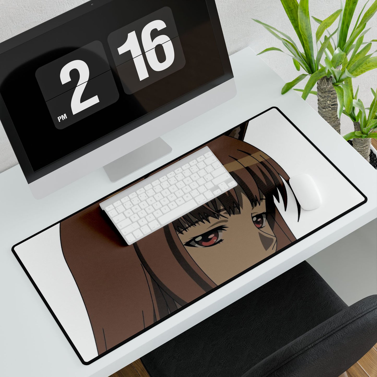 Anime Spice and Wolf Mouse Pad