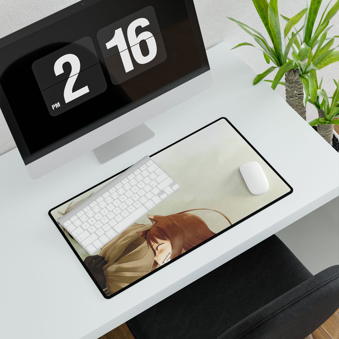 Anime Spice and Wolf Mouse Pad