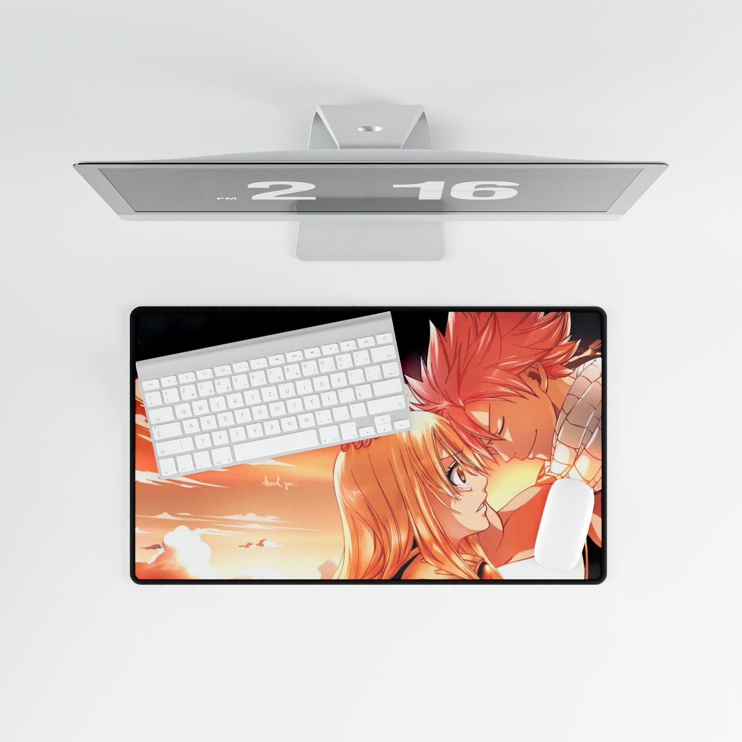 Natsu and Lucy (Fairy Tail) Mouse Pad