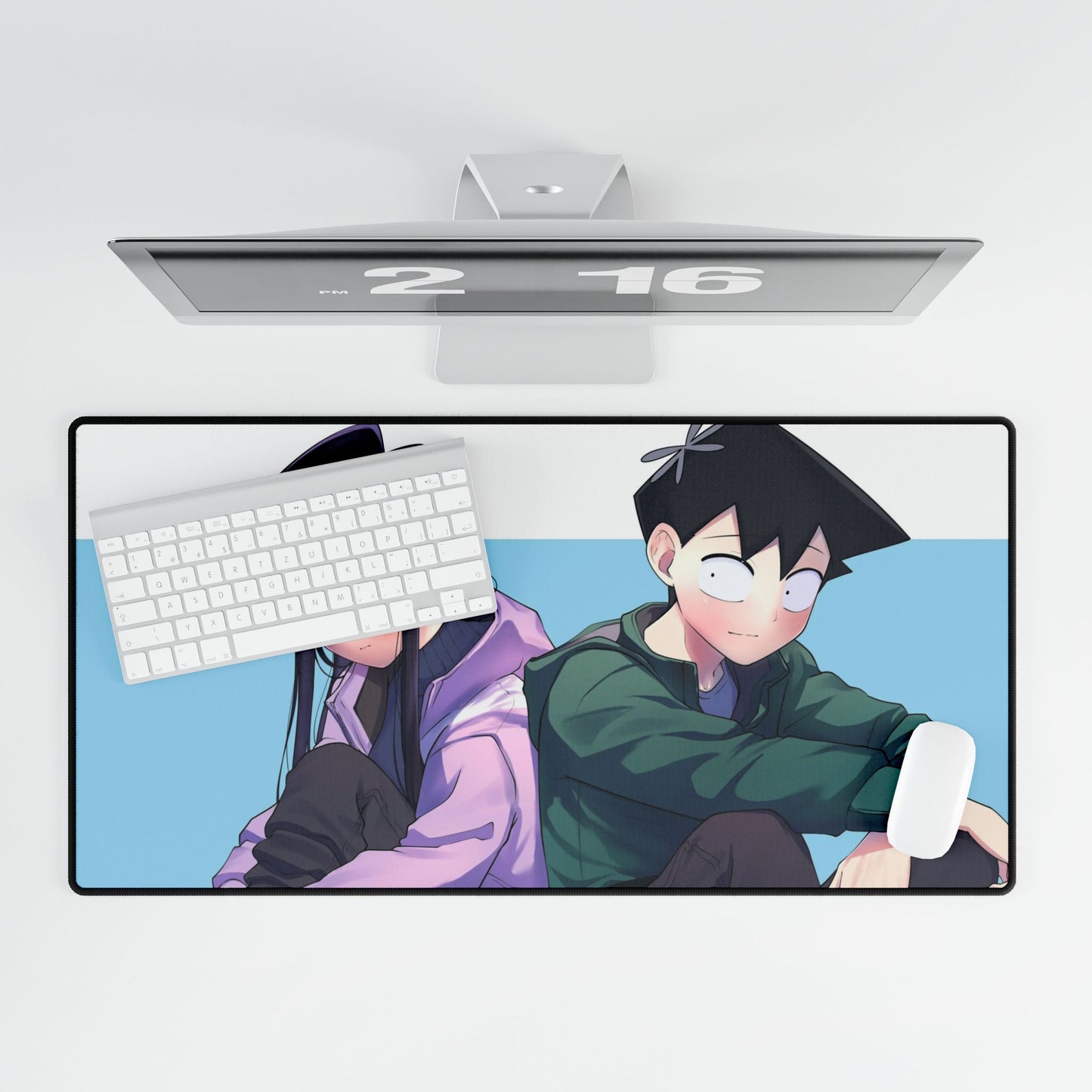 Anime Komi Can't Communicate Mouse Pad