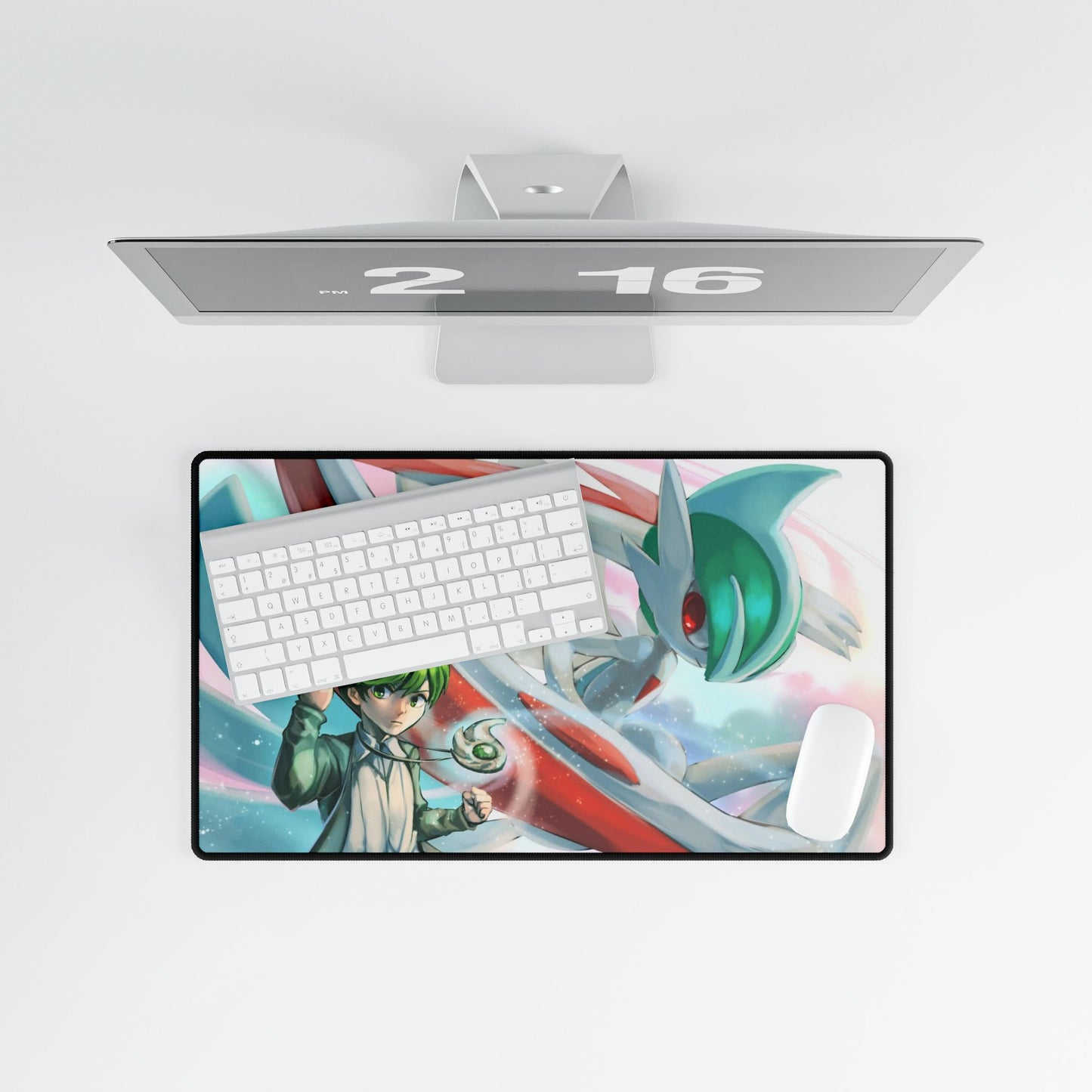 Wally and Mega Gallade Mouse Pad