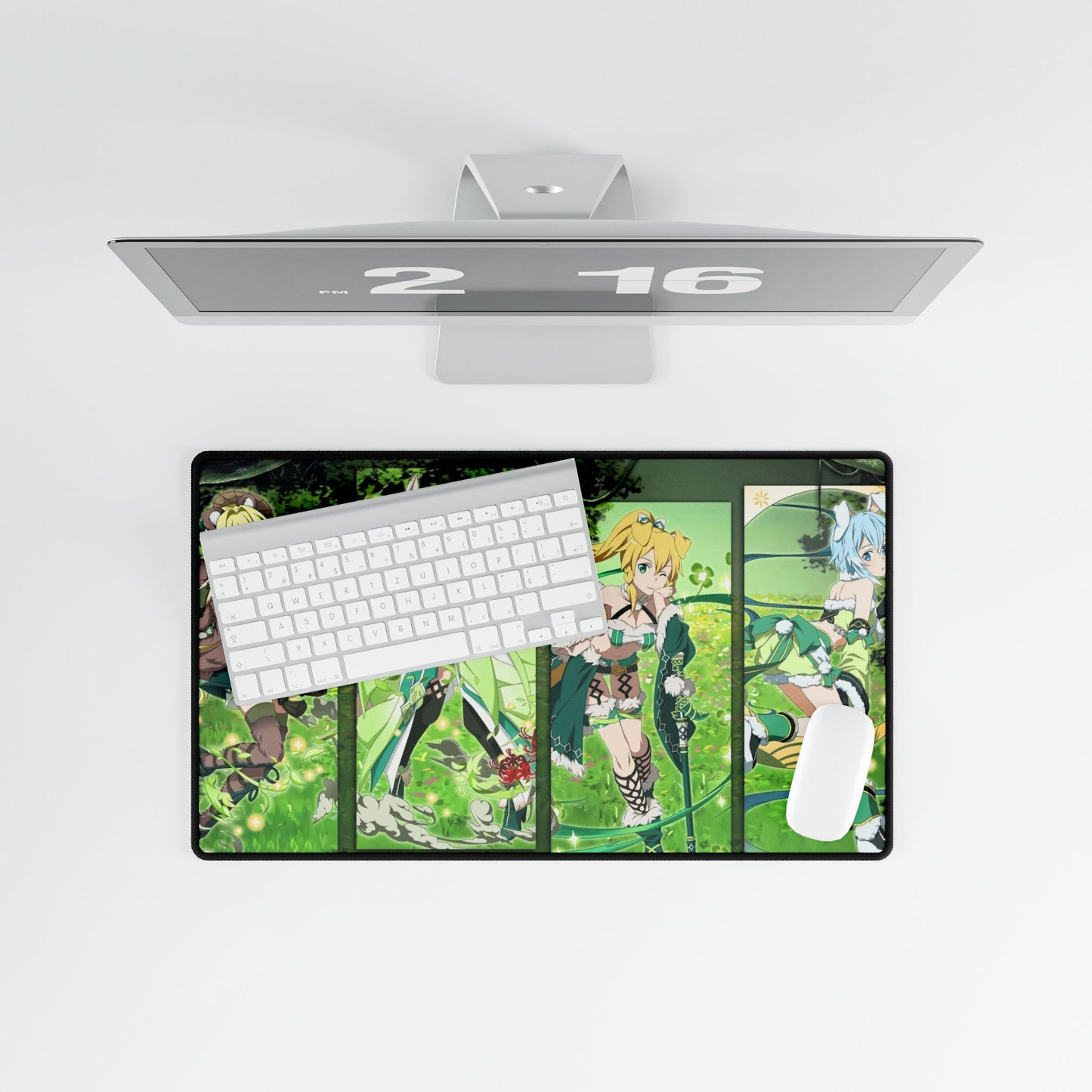 Memory Defrag Animal Banner Mouse Pad