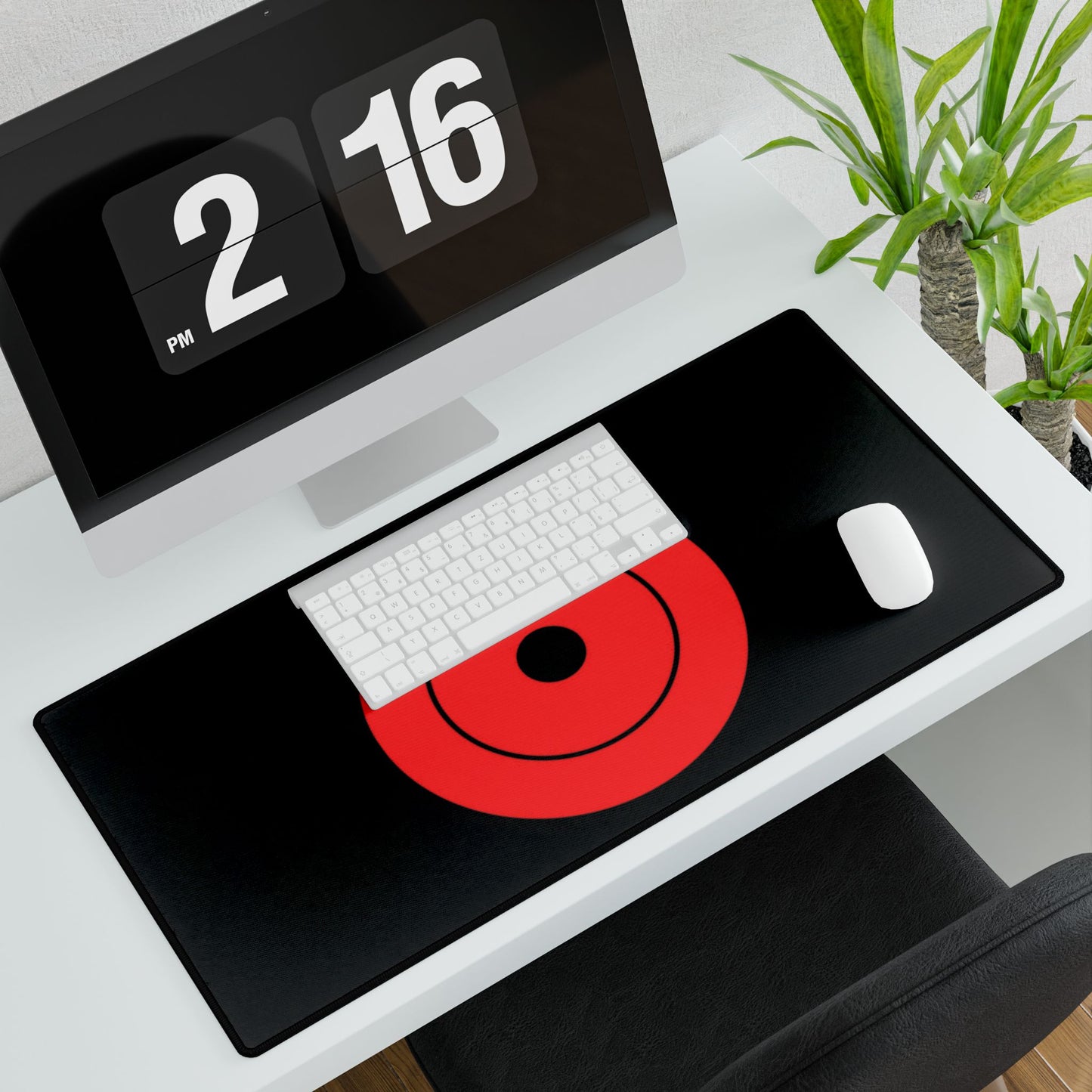 One Tomoe Sharingan Mouse Pad